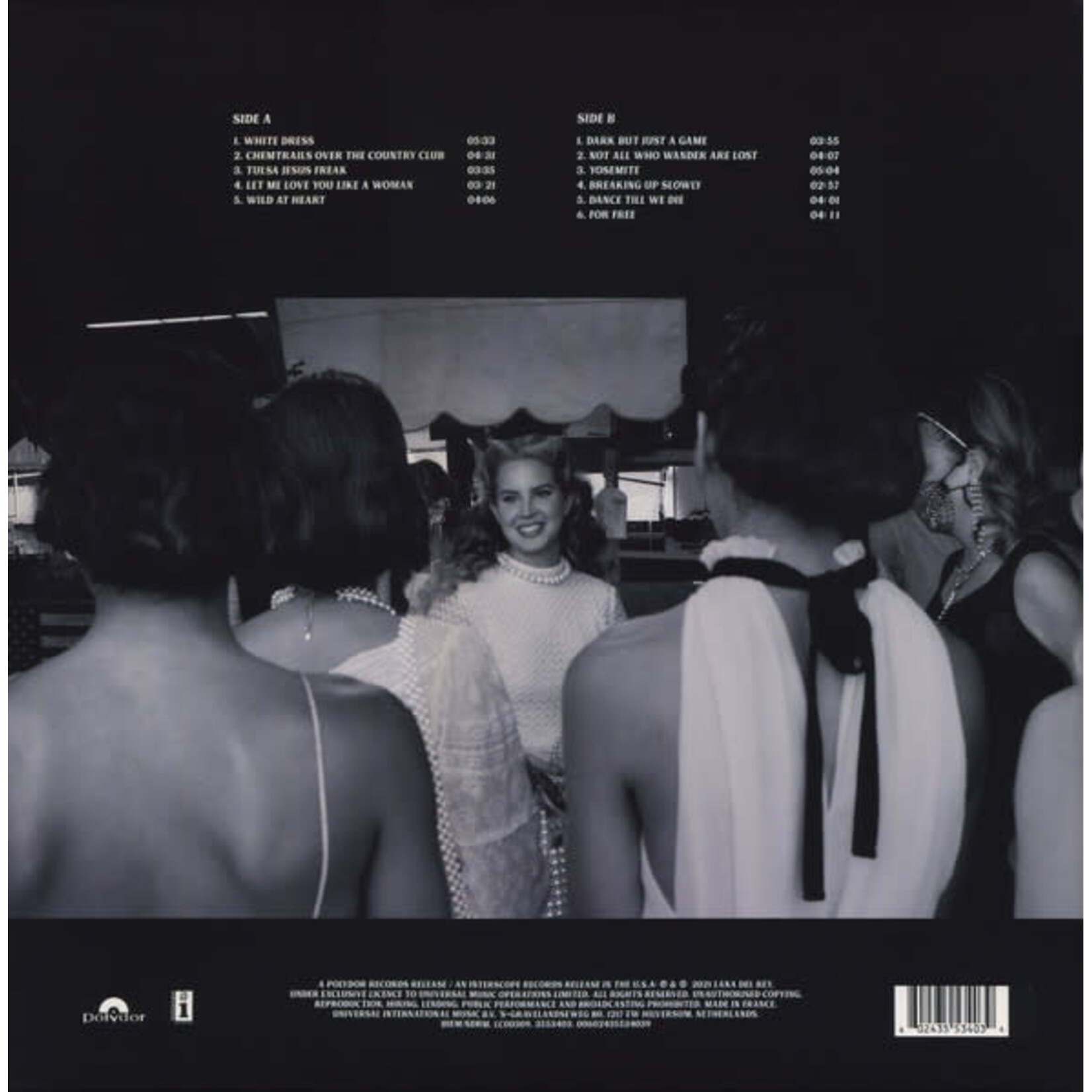 [Pop Girl] Del Rey, Lana: Chemtrails Over The Country Club (2021, USA, Ltd. Ed Red, Alt. Art, EX) [POLYDOR]