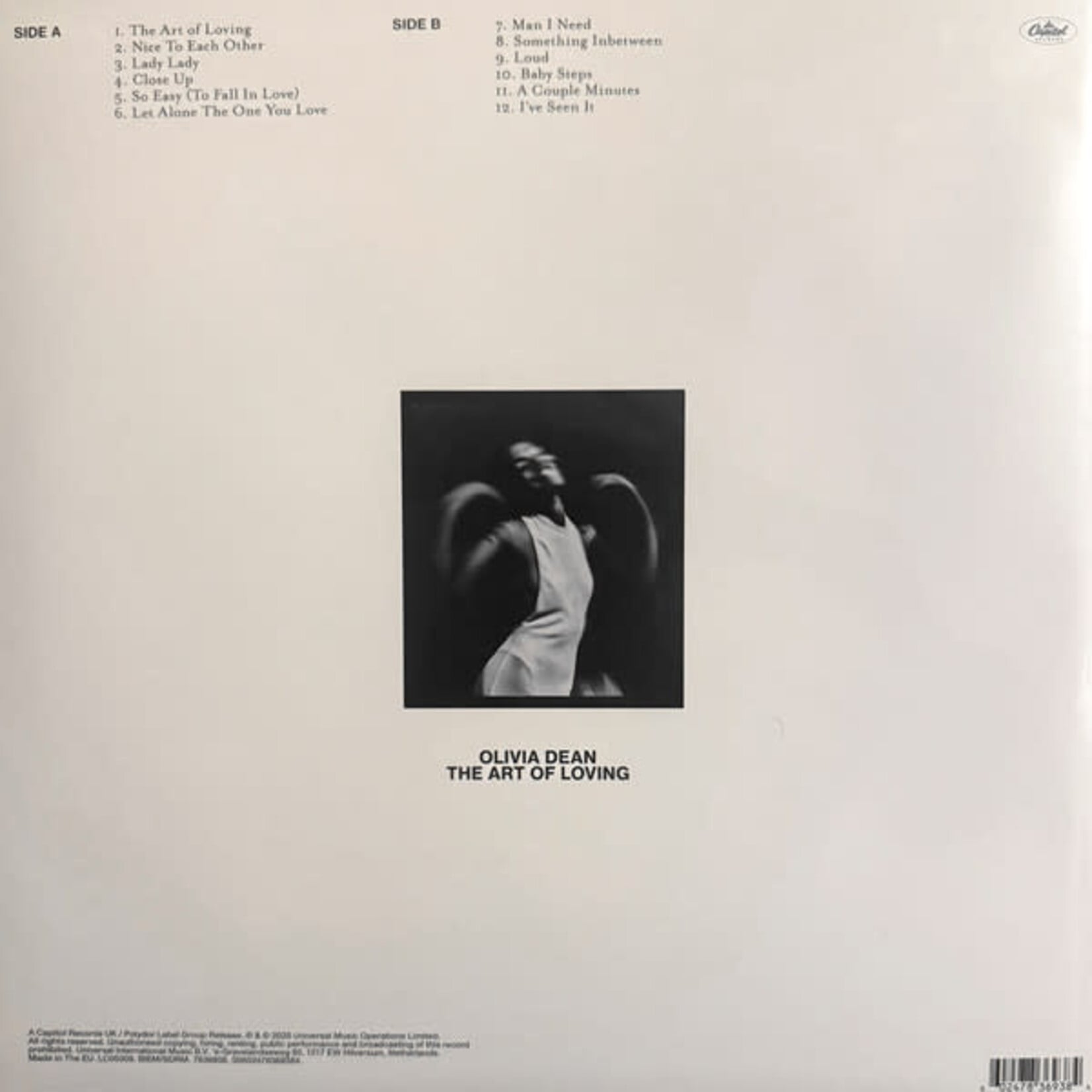 [Pop Girl] Dean, Olivia: The Art Of Loving (2025, Europe, Lilac Vinyl, Sealed) [CAPITOL]