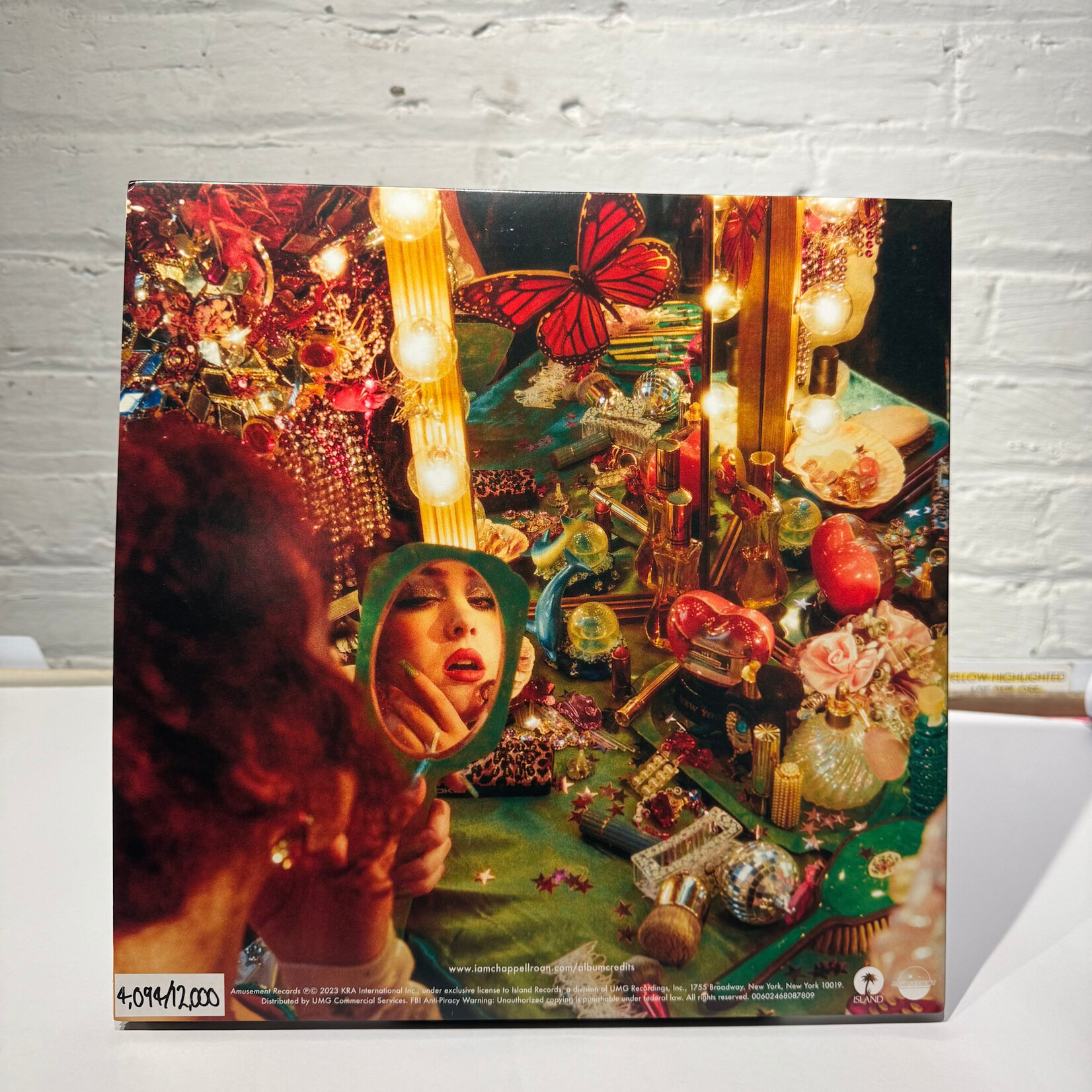 [Pop Girl] Chappell Roan: The Rise And Fall Of A Midwest Princess (2024, UK, Pink in Clear Splatter, #'d, Ex) [ISLAND]
