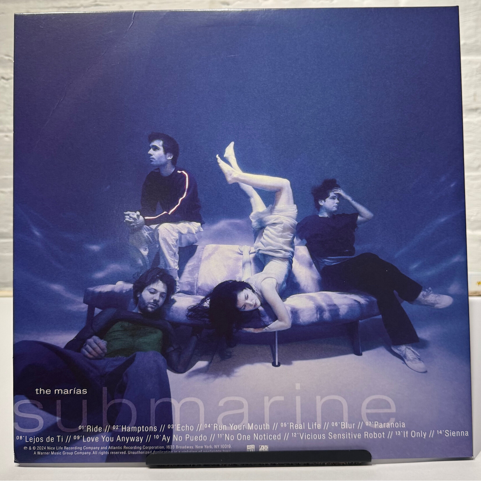 [Pop Girl] Marias: Submarine (2024, USA, Ltd. Edition "Water Cover", Ex) [NICE LIFE]