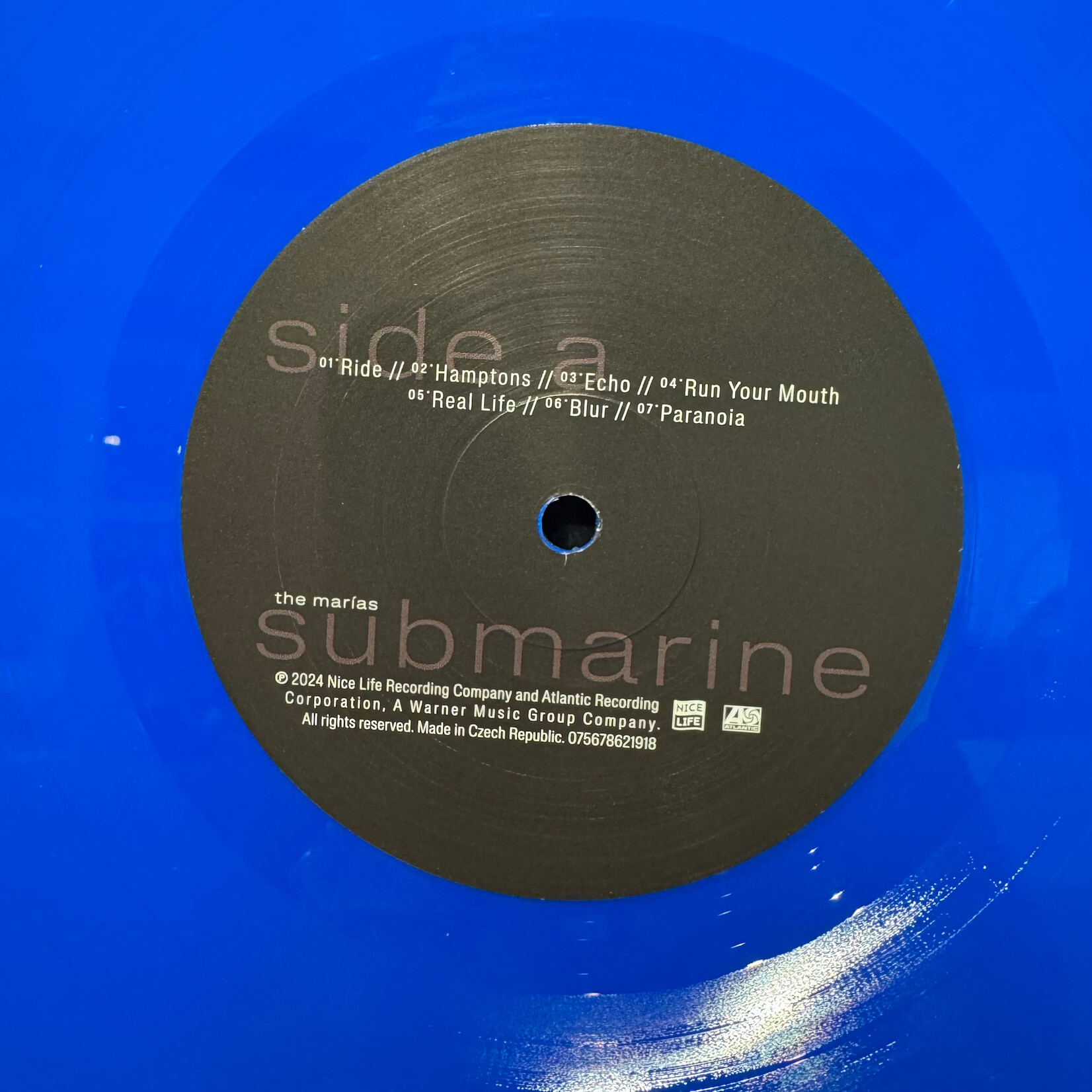 [Pop Girl] Marias: Submarine (2024, USA, Ltd. Edition "Water Cover", Ex) [NICE LIFE]