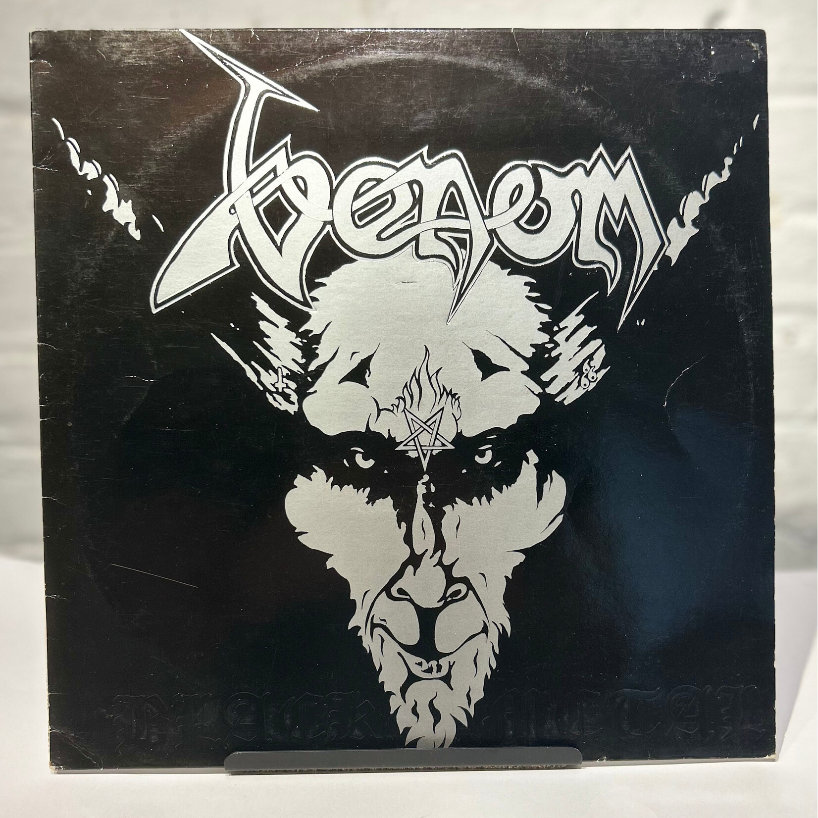 [Kollectible Vinyl] Venom: Black Metal (1982, UK, Metal, Disc VG+) [NEAT]