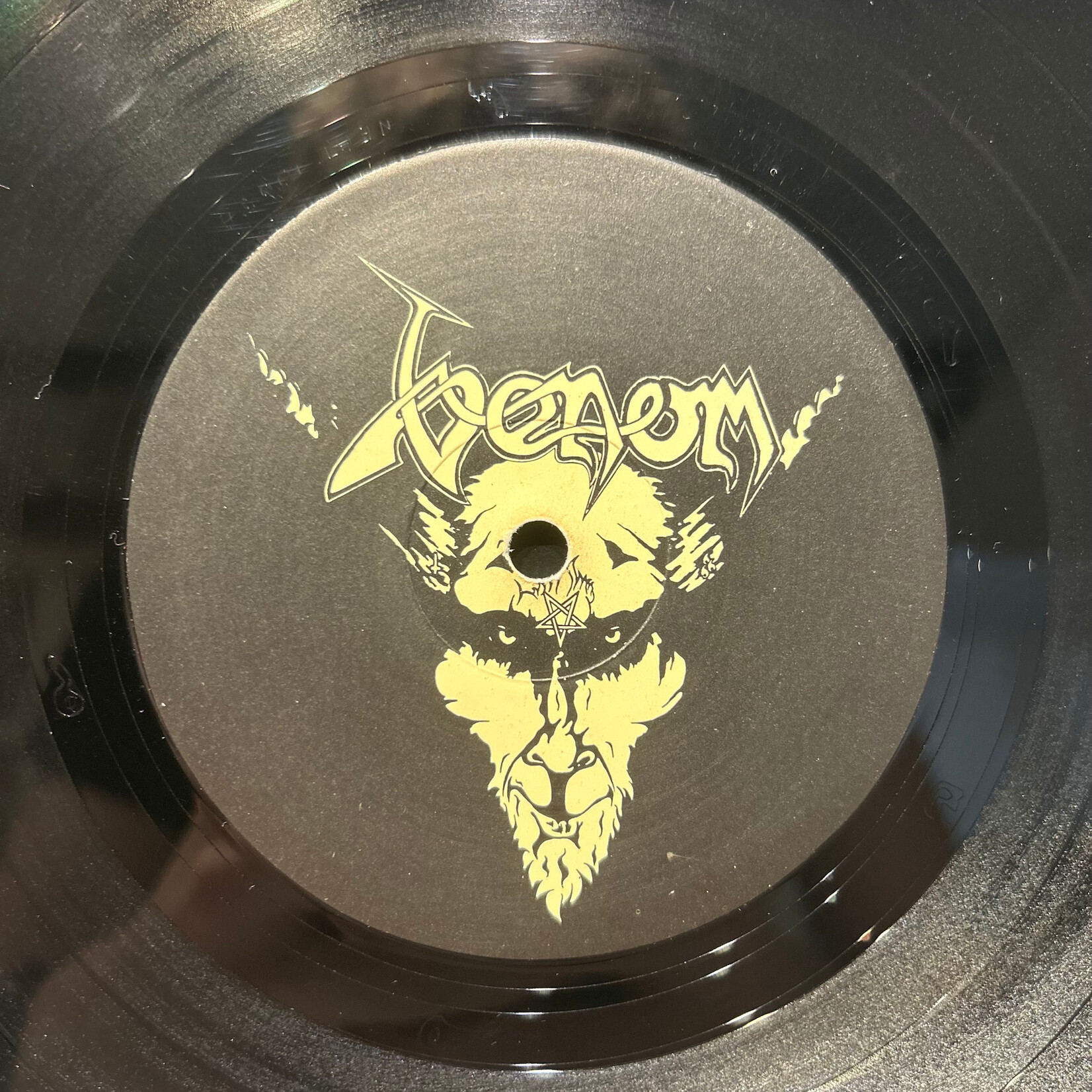 [Kollectible Vinyl] Venom: Black Metal (1982, UK, Metal, Disc VG+) [NEAT]
