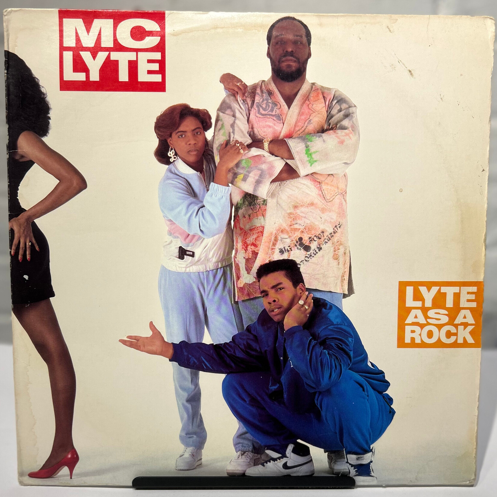 [Kollectible Vinyl] MC Lyte: Lyte As A Rock (1988, USA, Hip-Hop, Disc VG+) [FIRST PRIORITY MUSIC]