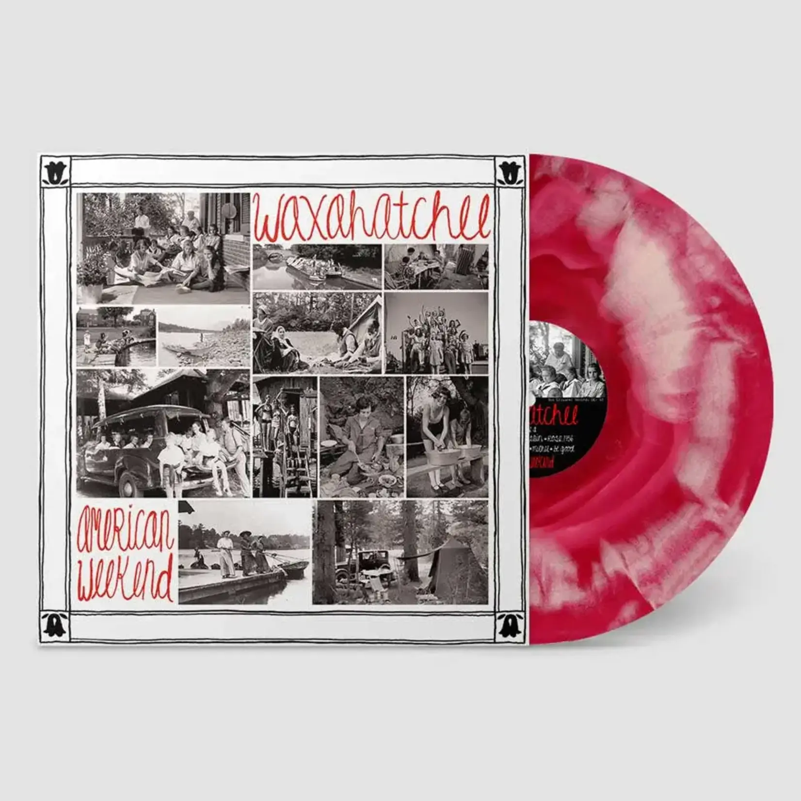 [New Vinyl] Waxahatchee: American Weekend (Red/White Swirl Vinyl) [DON GIOVANNI]