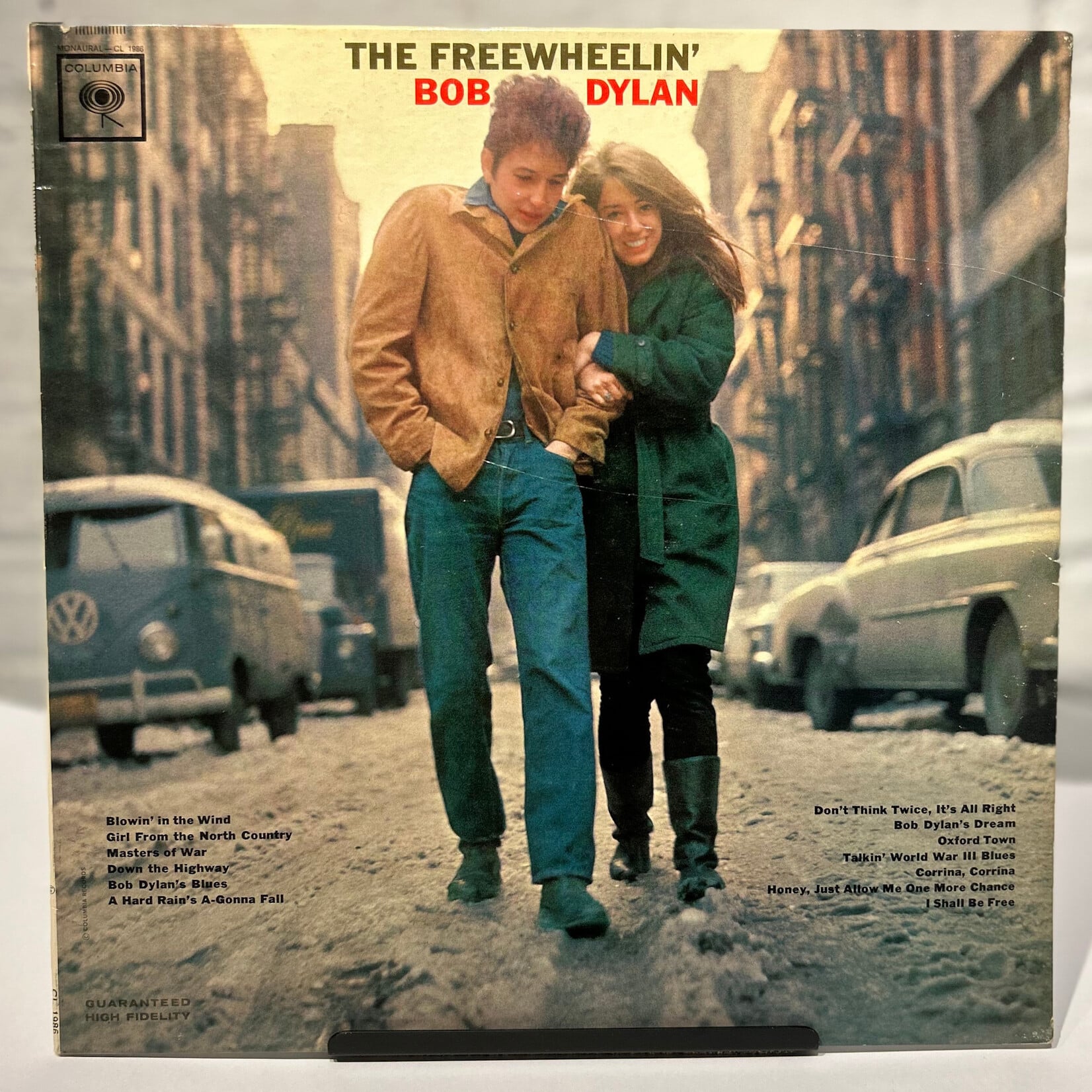 [Kollectible Vinyl] Dylan, Bob: The Freewheelin' Bob Dylan (1963, USA, w/Company Inner, VG+) [COLUMBIA]