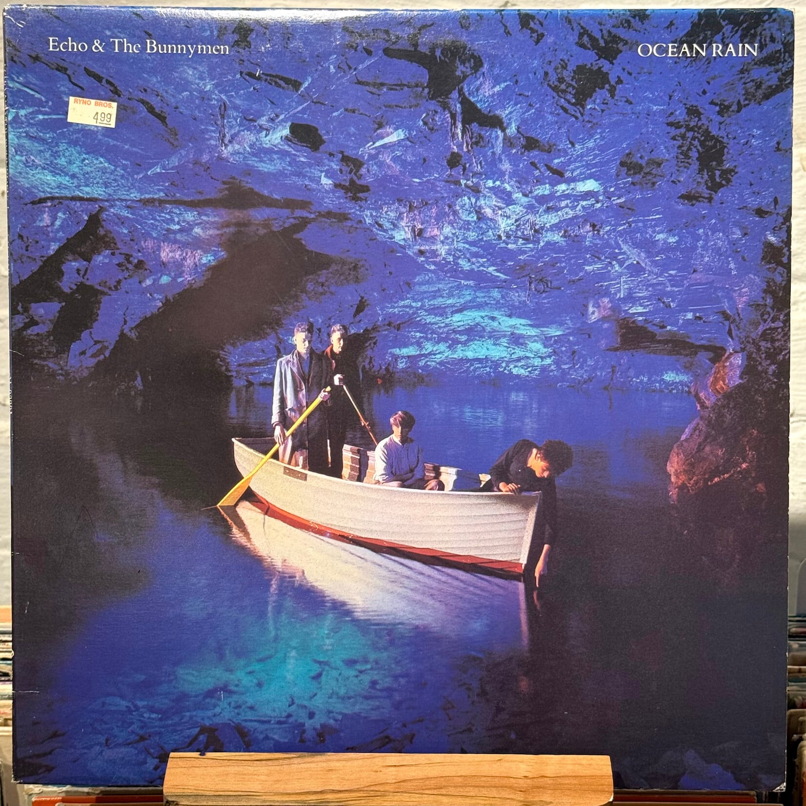 [Kollectible Vinyl] Echo & The Bunnymen: Ocean Rain (1984, Canada, Gold Stamp Promo, VG+) [KOROVA]