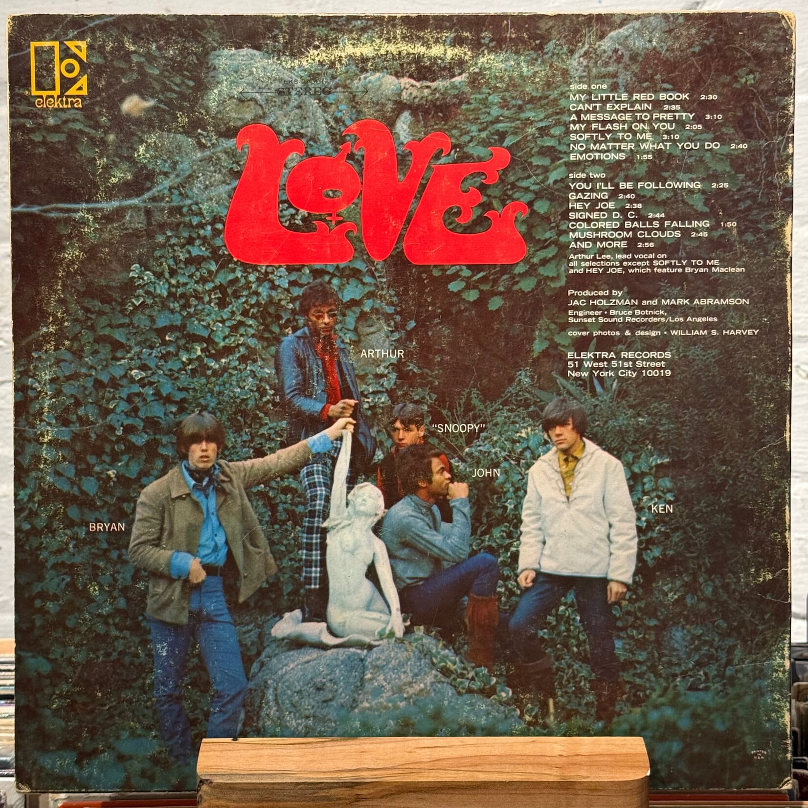 [Kollectible Vinyl] Love: Love (1966, USA, Tan Elektra, VG) [ELEKTRA]