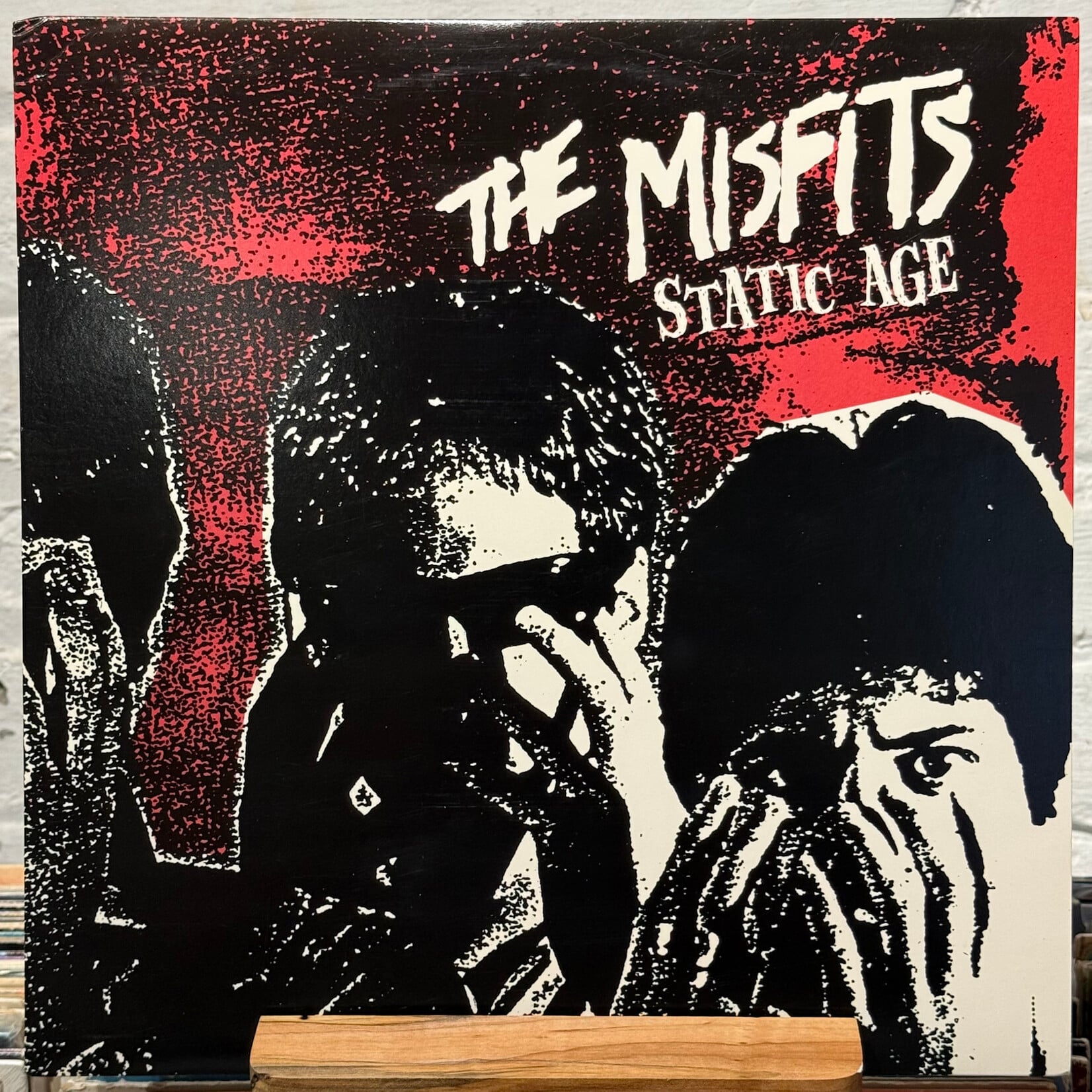 [Kollectible Vinyl] Misfits: Static Age (1997, USA, w/ Inner, Mastered by Trutone, Level Barcode Numbers, VG+) [CAROLINE]