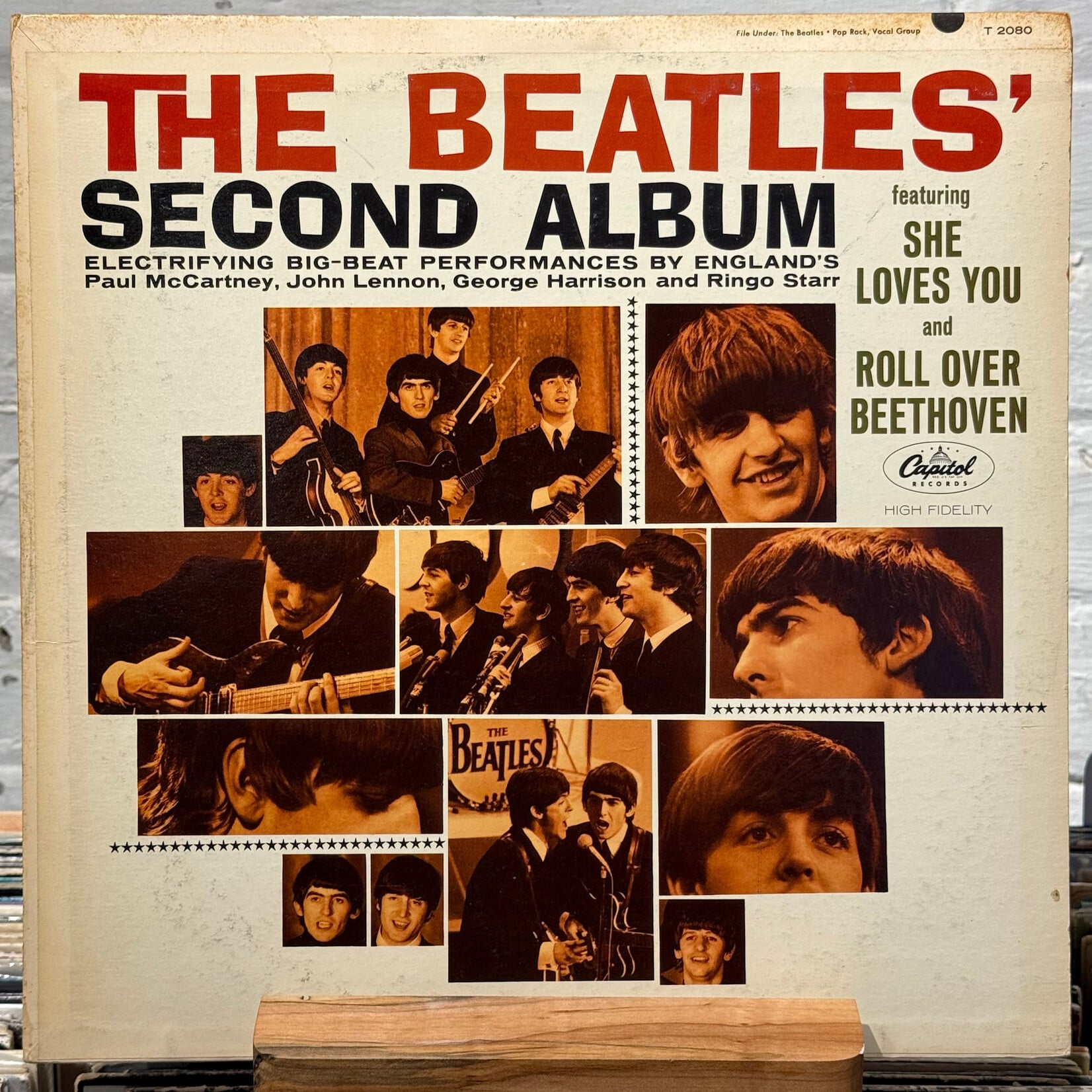 [Kollectible Vinyl] Beatles: The Beatles' Second Album (1964, USA, w/ Inner, Mono, Disc Ex) [CAPITOL]