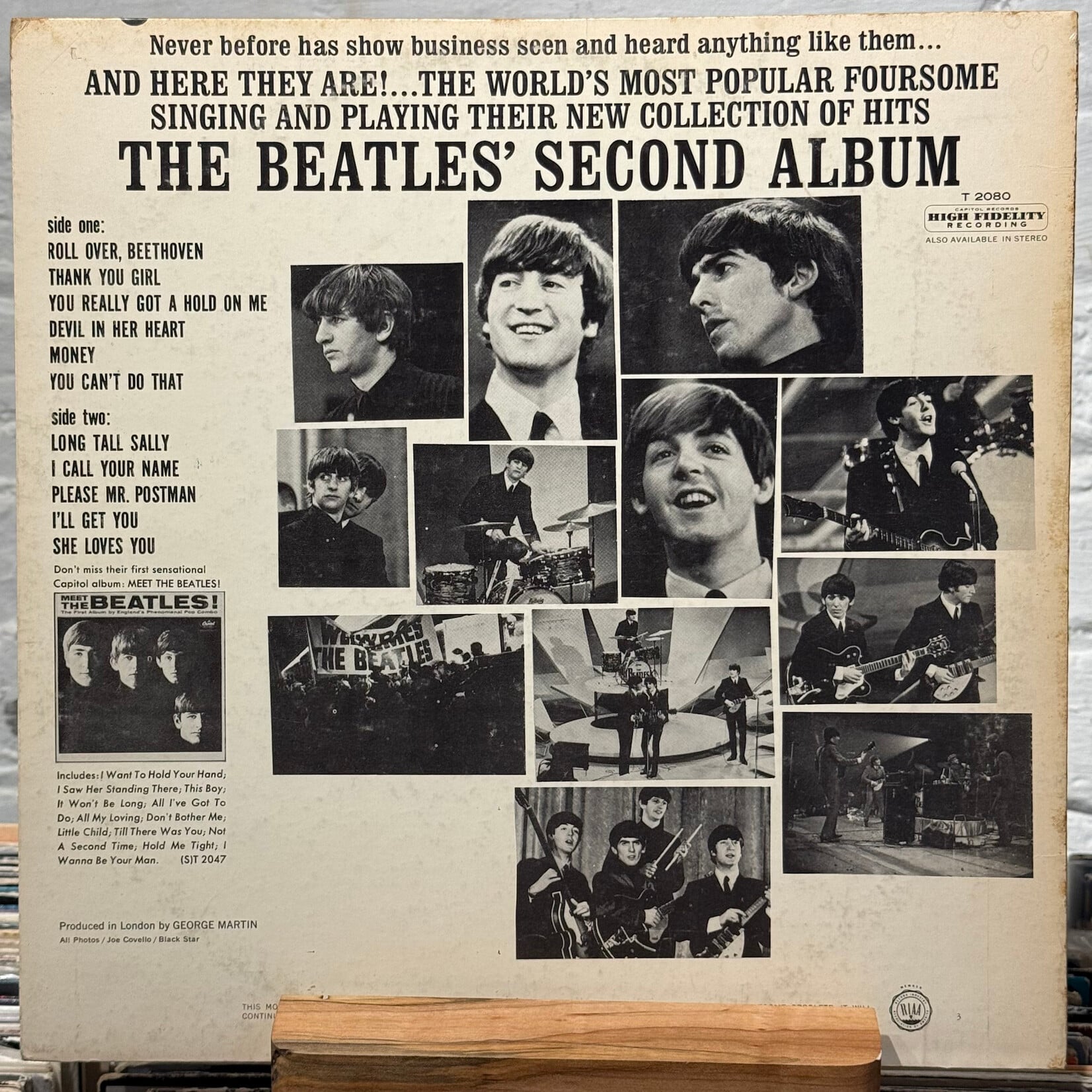 [Kollectible Vinyl] Beatles: The Beatles' Second Album (1964, USA, w/ Inner, Mono, Disc Ex) [CAPITOL]