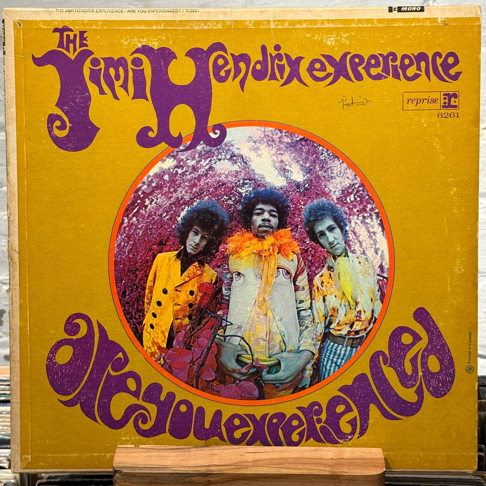 [Kollectible Vinyl] Jimi Hendrix Experience: Are You Experienced? (1967, Canada, Tri-Colour Reprise, G+) [REPRISE]