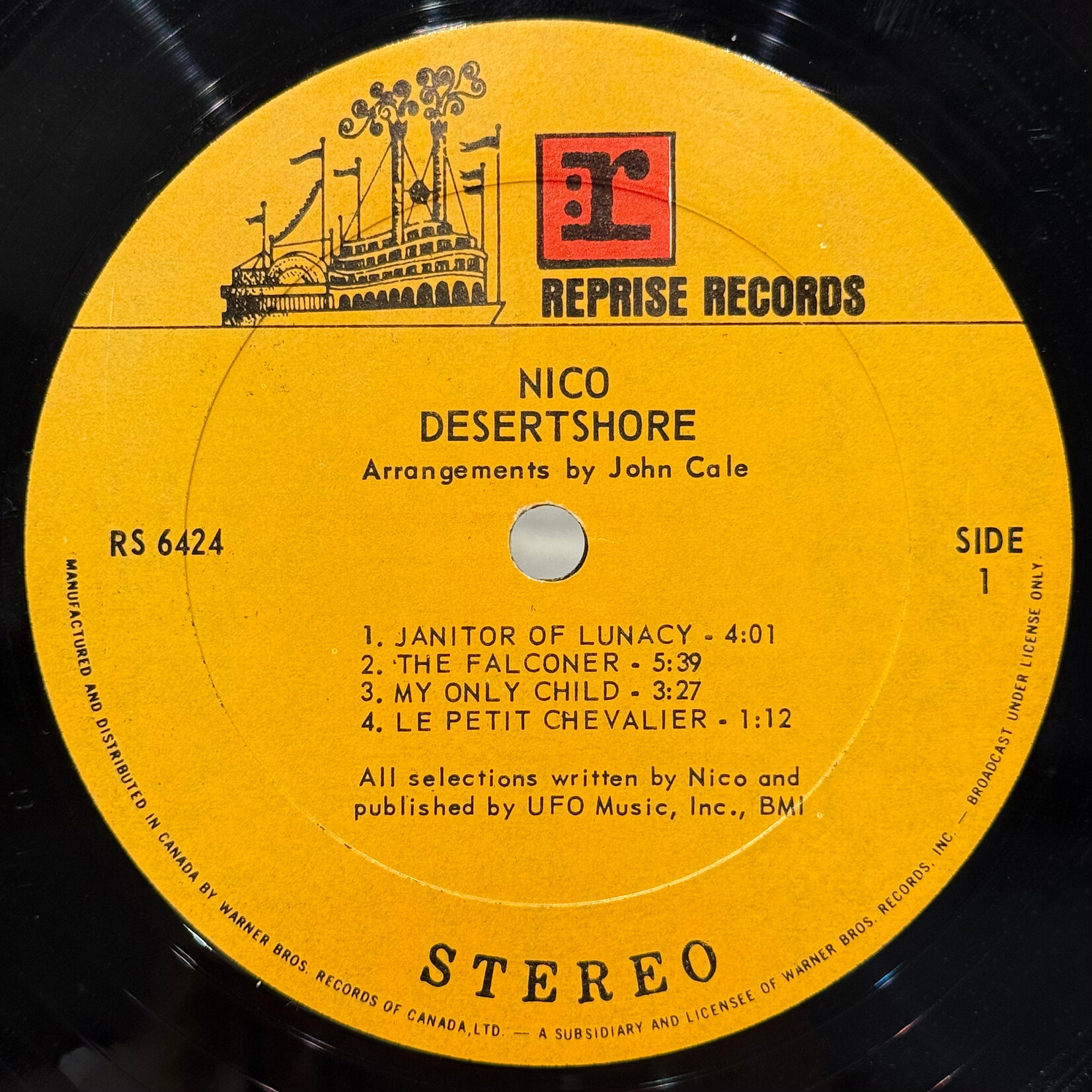 [Kollectible Vinyl] Nico: Desertshore (1970, USA, VG+) [REPRISE]
