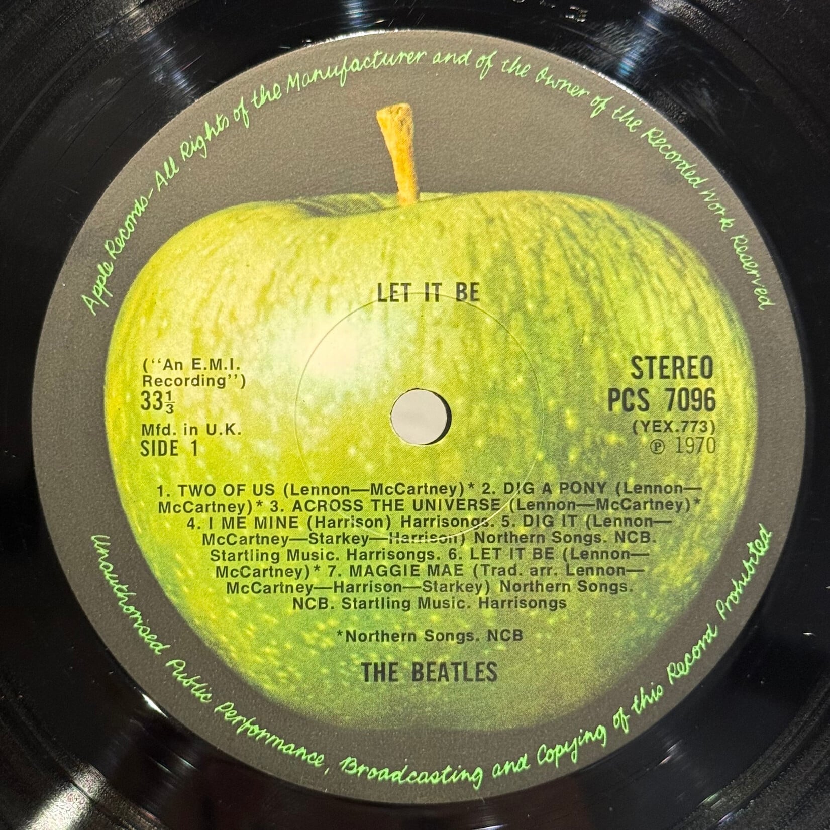[Kollectible Vinyl] Beatles: Let It Be (1970, UK, VG) [APPLE]