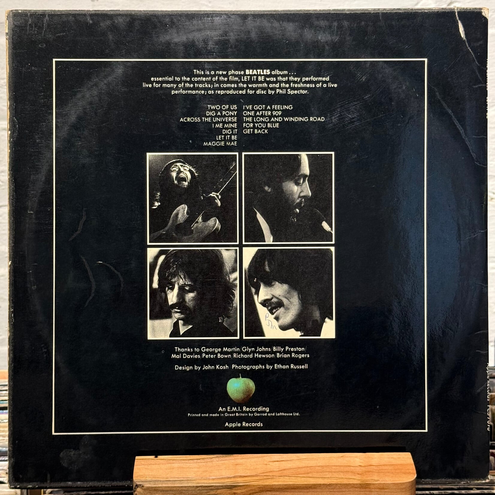 [Kollectible Vinyl] Beatles: Let It Be (1970, UK, VG) [APPLE]