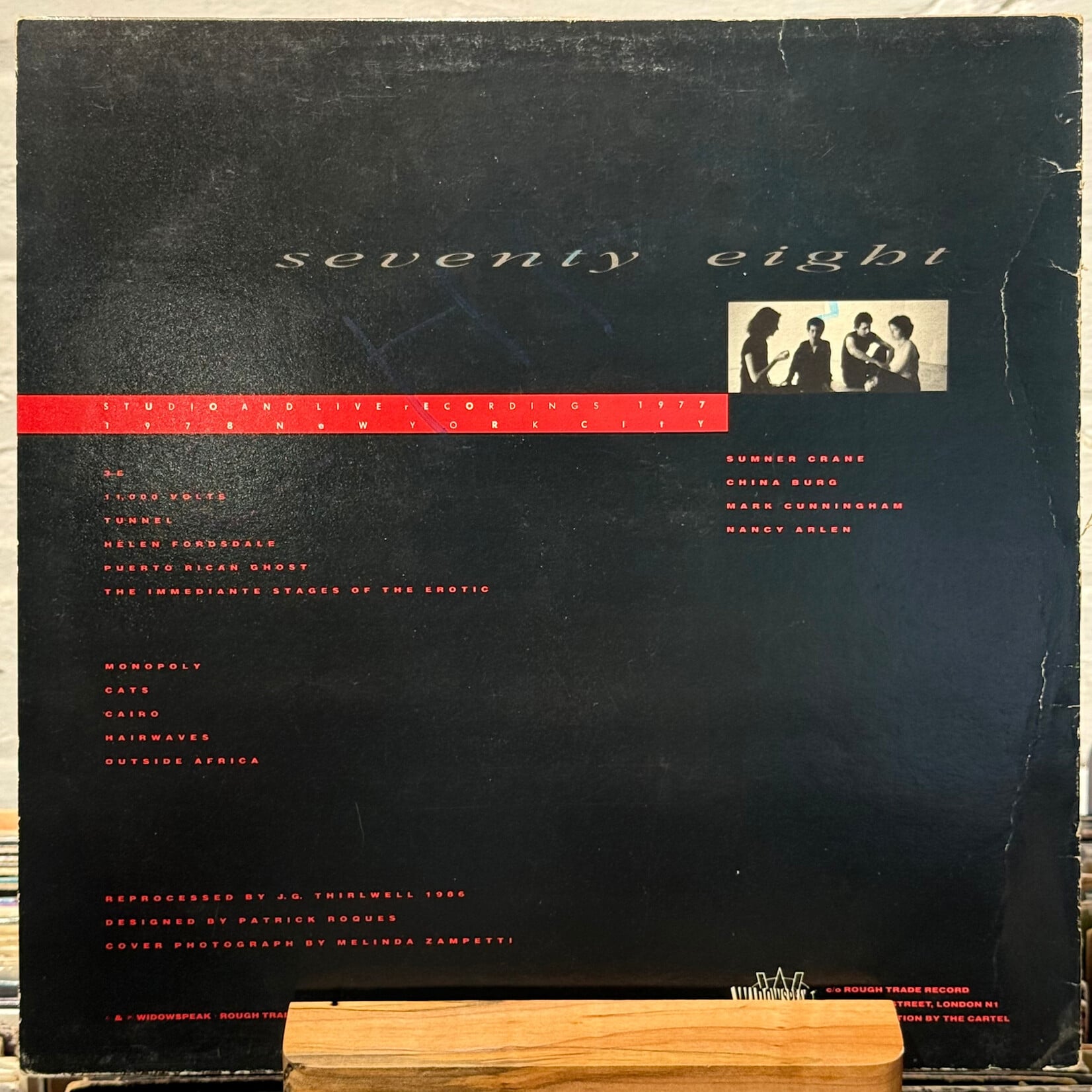 [Kollectible Vinyl] Mars: 78 (1986, UK, w/ Insert, Disc VG+) [WIDOWSPEAK]
