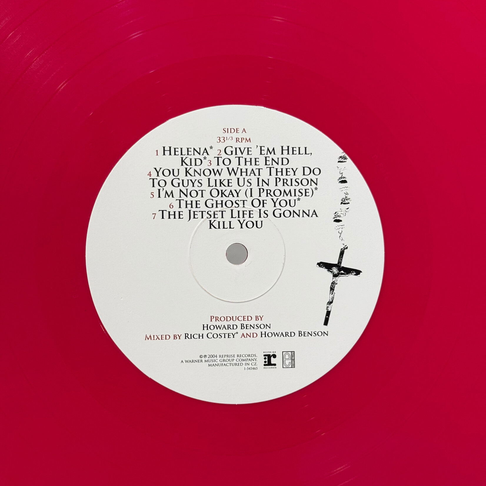 [Kollectible Vinyl] My Chemical Romance: Three Cheers for Sweet Revenge (2016, USA, Limited Edition Pink Wax, VG+) [REPRISE]