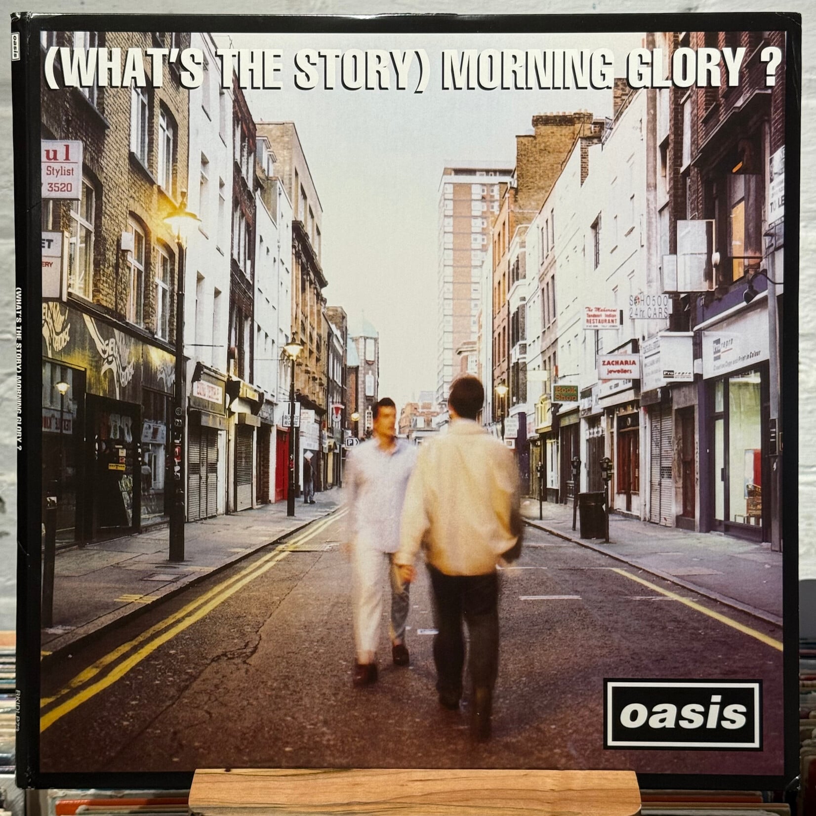 [Kollectible Vinyl] Oasis: (What's The Story) Morning Glory? (2018, USA, Limited Edition, White Vinyl, VG+) [BIG BROTHER]