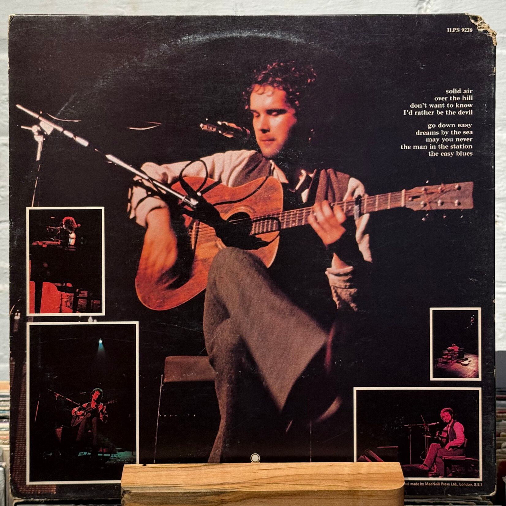 [Kollectible Vinyl] Martyn, John: Solid Air (1973, UK, Pink Rim, Disc VG+) [ISLAND]