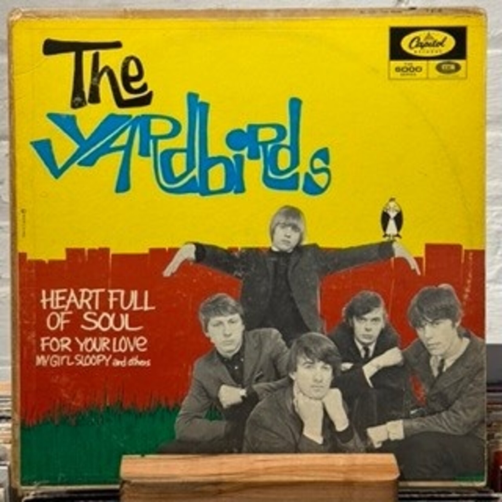 [Kollectible Vinyl] Yardbirds: Heart Full Of Soul (1963, Canada, VG) [CAPITOL]