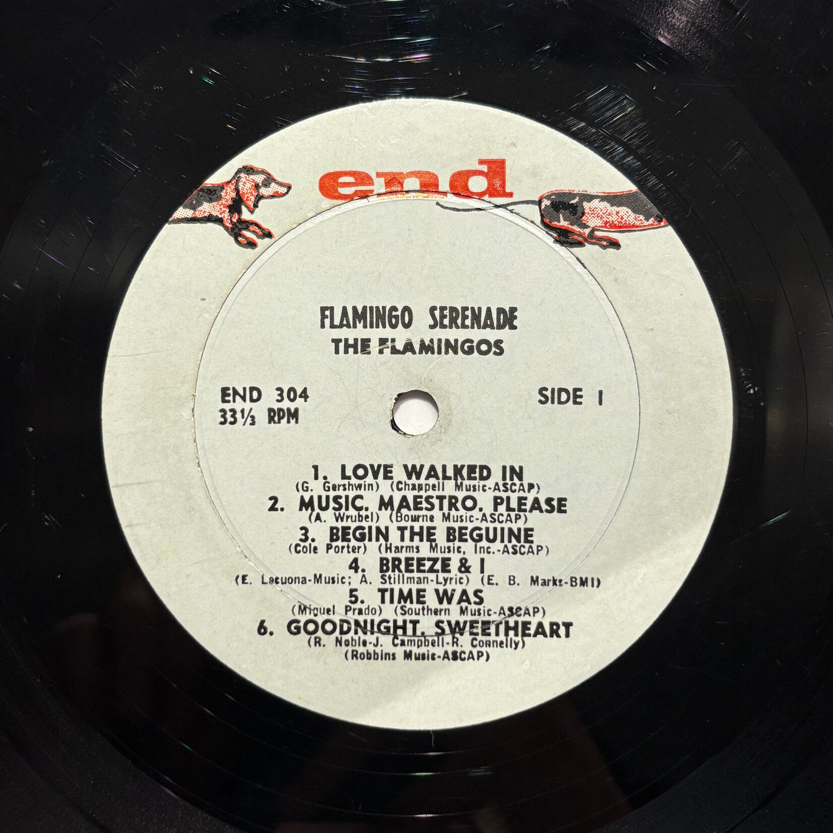 [Kollectible Vinyl] Flamingos: Flamingo Serenade (1959, USA, Doo Wop, VG) [END]