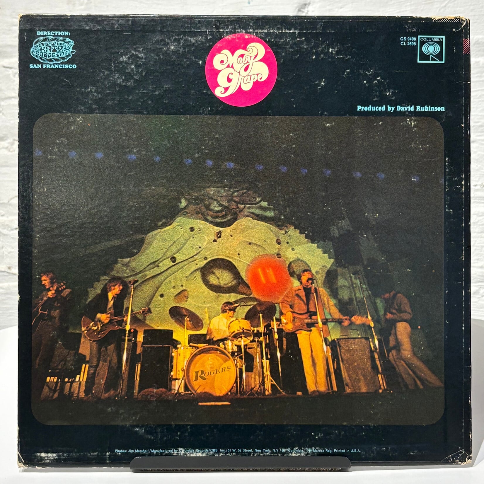 [Kollectible Vinyl] Moby Grape: Moby Grape (1967, USA, Uncensored Cover, VG) [COLUMBIA]