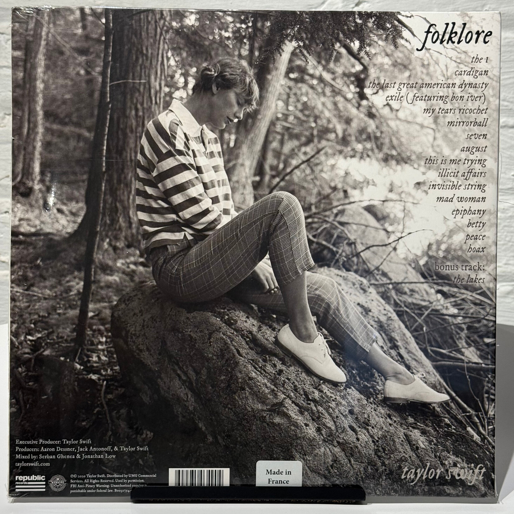 [Kollectible Vinyl] Swift, Taylor: Folklore (2020, Europe, "Meet Me Behind The Mall" Press, Sealed!) [REPUBLIC]