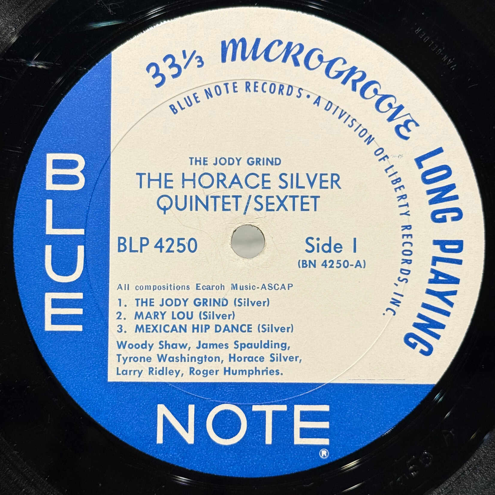 [Kollectible Vinyl] Silver, Horace Quintet/Sextet: The Jody Grind (1967, USA, VG) [BLUE NOTE]