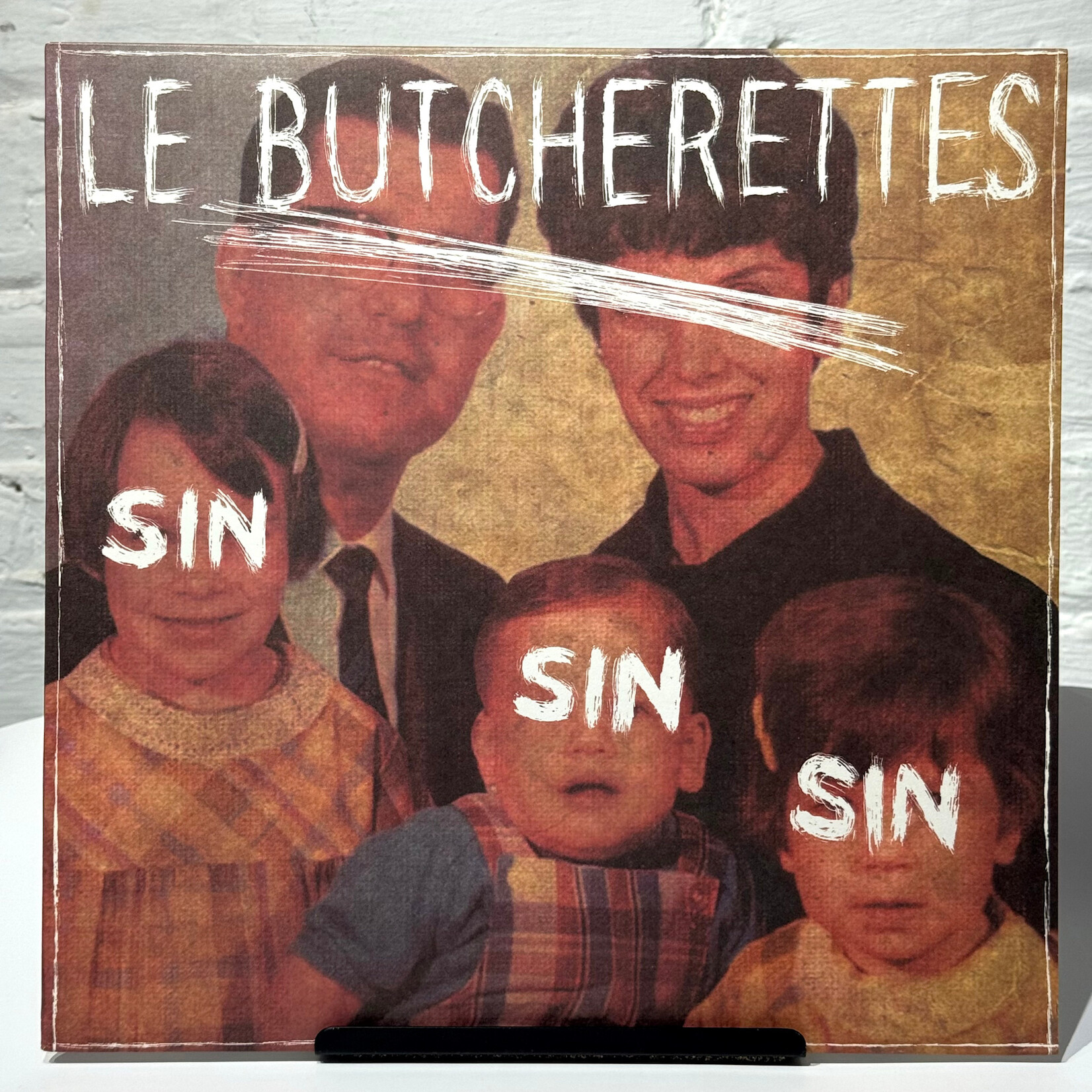 [Kollectible Vinyl] Le Butcherettes: Sin Sin Sin (2011, USA, VG+) [RODRIGUEZ LOPEZ PRODUCTIONS]