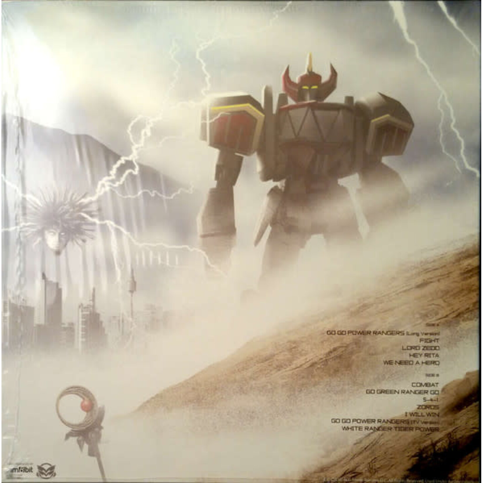 [Kollectible Vinyl] Wasserman, Ron: Power Rangers: The OG Soundtrack (2017, USA, Sealed) [8BIT]