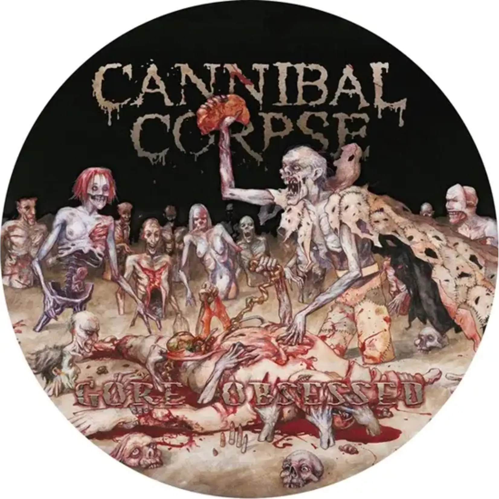 [New Vinyl] Cannibal Corpse: Gore Obsessed (picture disc) [BACK ON BLACK]
