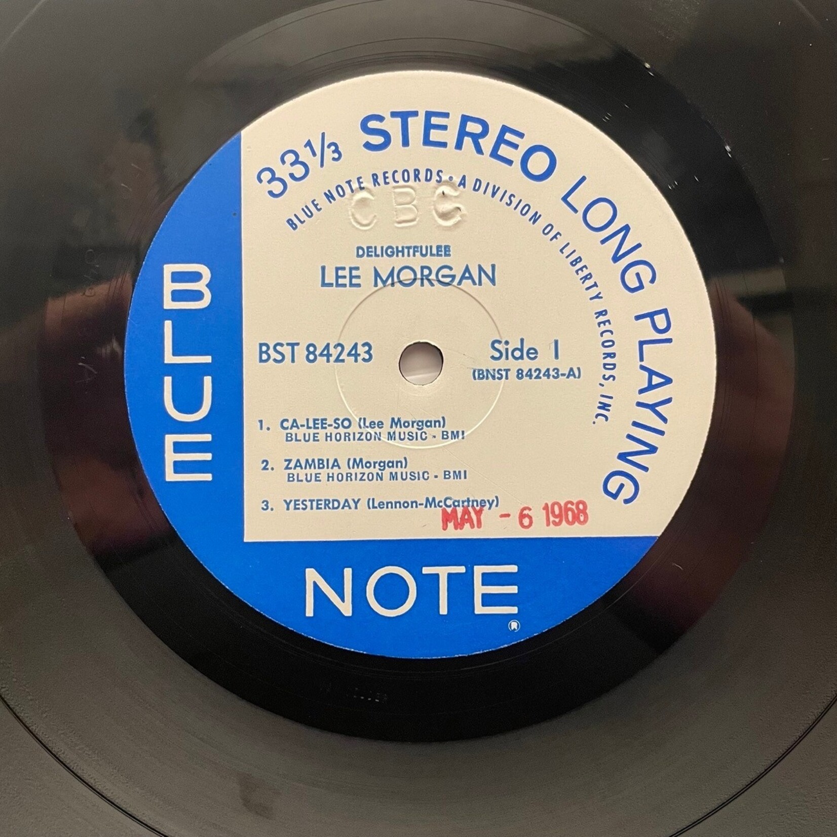 [Kollectible Vinyl] Morgan, Lee: Delightfulee (1967, USA, Van Gelder, VG) [BLUE NOTE]