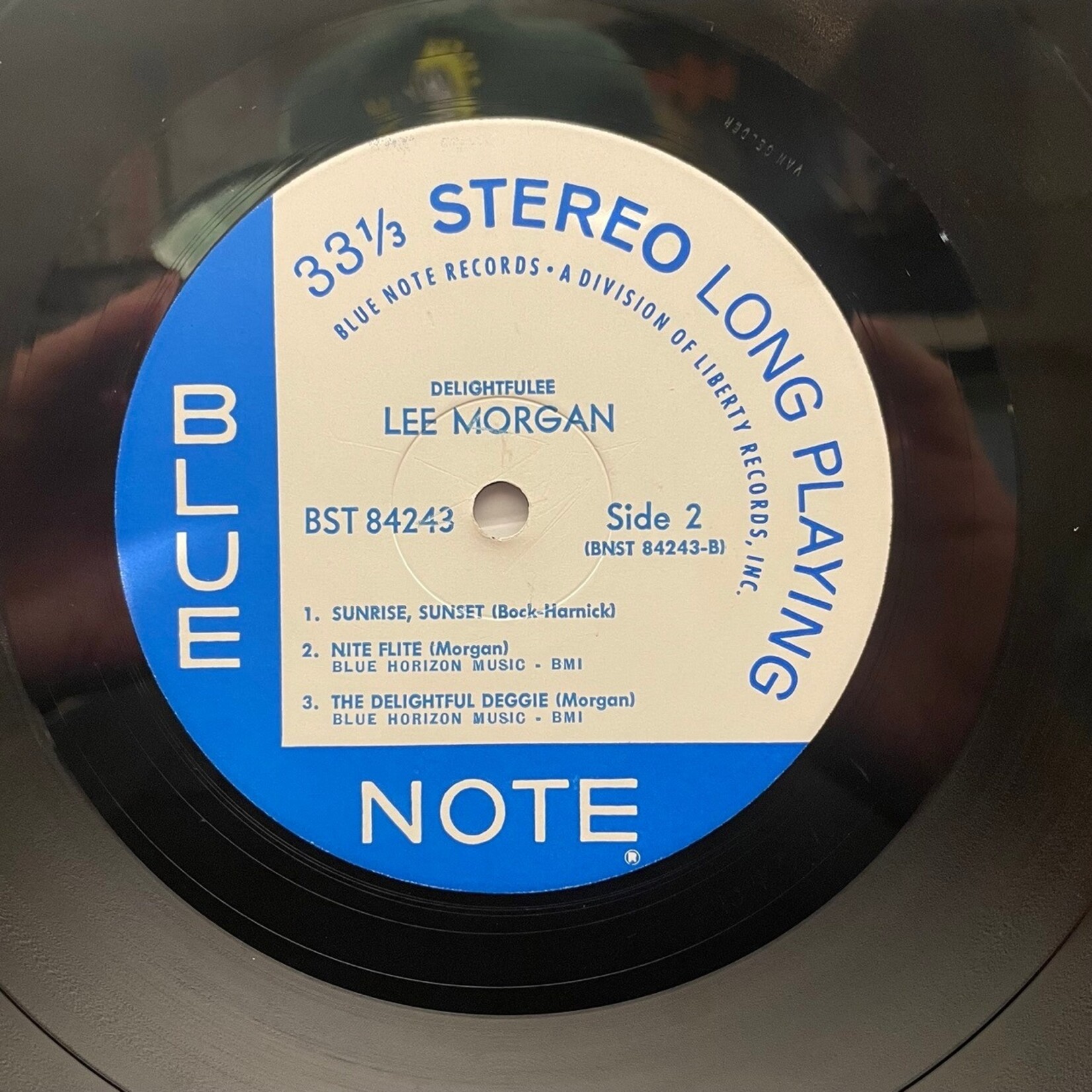 [Kollectible Vinyl] Morgan, Lee: Delightfulee (1967, USA, Van Gelder, VG) [BLUE NOTE]