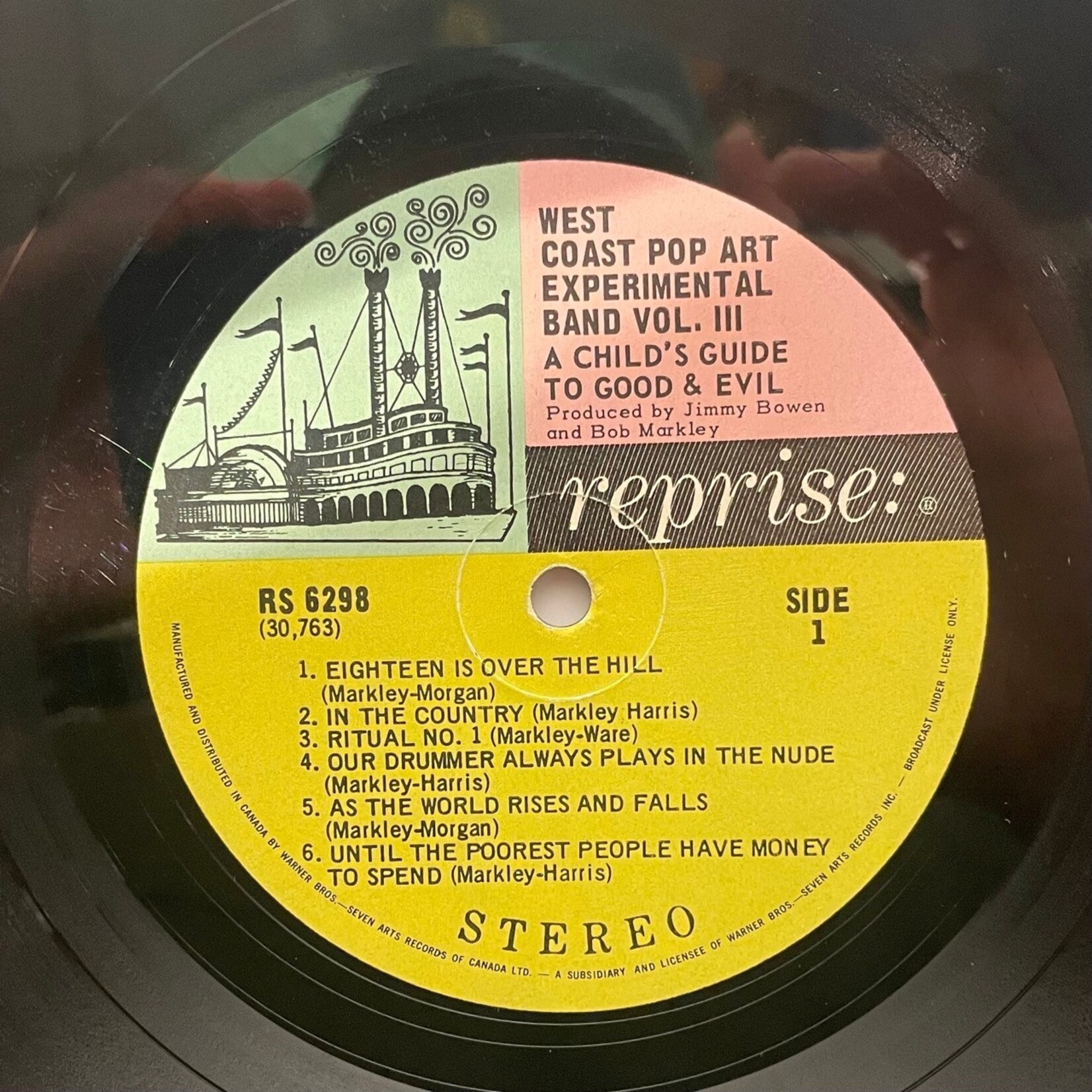[Kollectible Vinyl] West Coast Pop Art Experimental Band Vol.3: A Child's Guide To Good & Evil (1968, Canada, Psych, Tri-Colour Reprise, VG) [REPRISE]