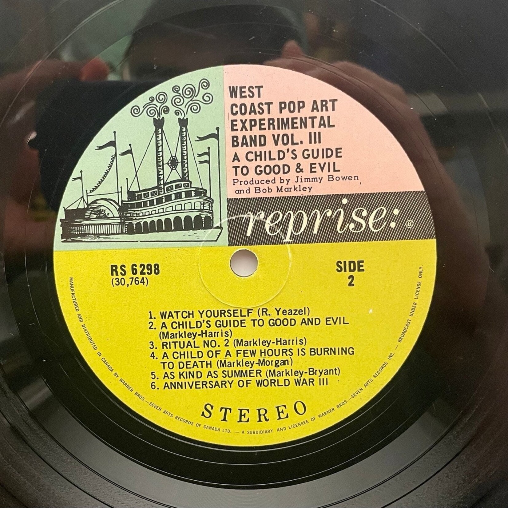 [Kollectible Vinyl] West Coast Pop Art Experimental Band Vol.3: A Child's Guide To Good & Evil (1968, Canada, Psych, Tri-Colour Reprise, VG) [REPRISE]
