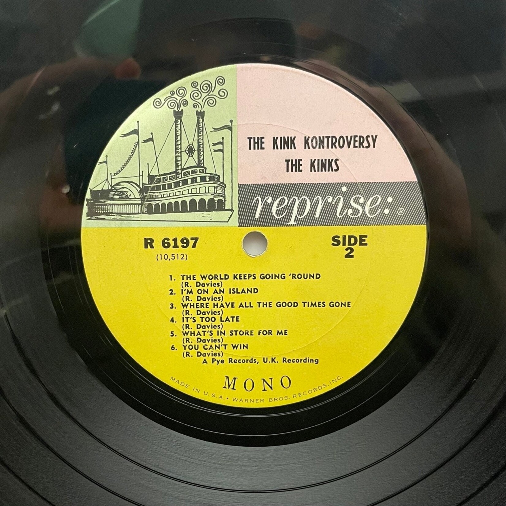[Kollectible Vinyl] Kinks: The Kinks Kontroversy (1966, USA, Mono, VG) [REPRISE]