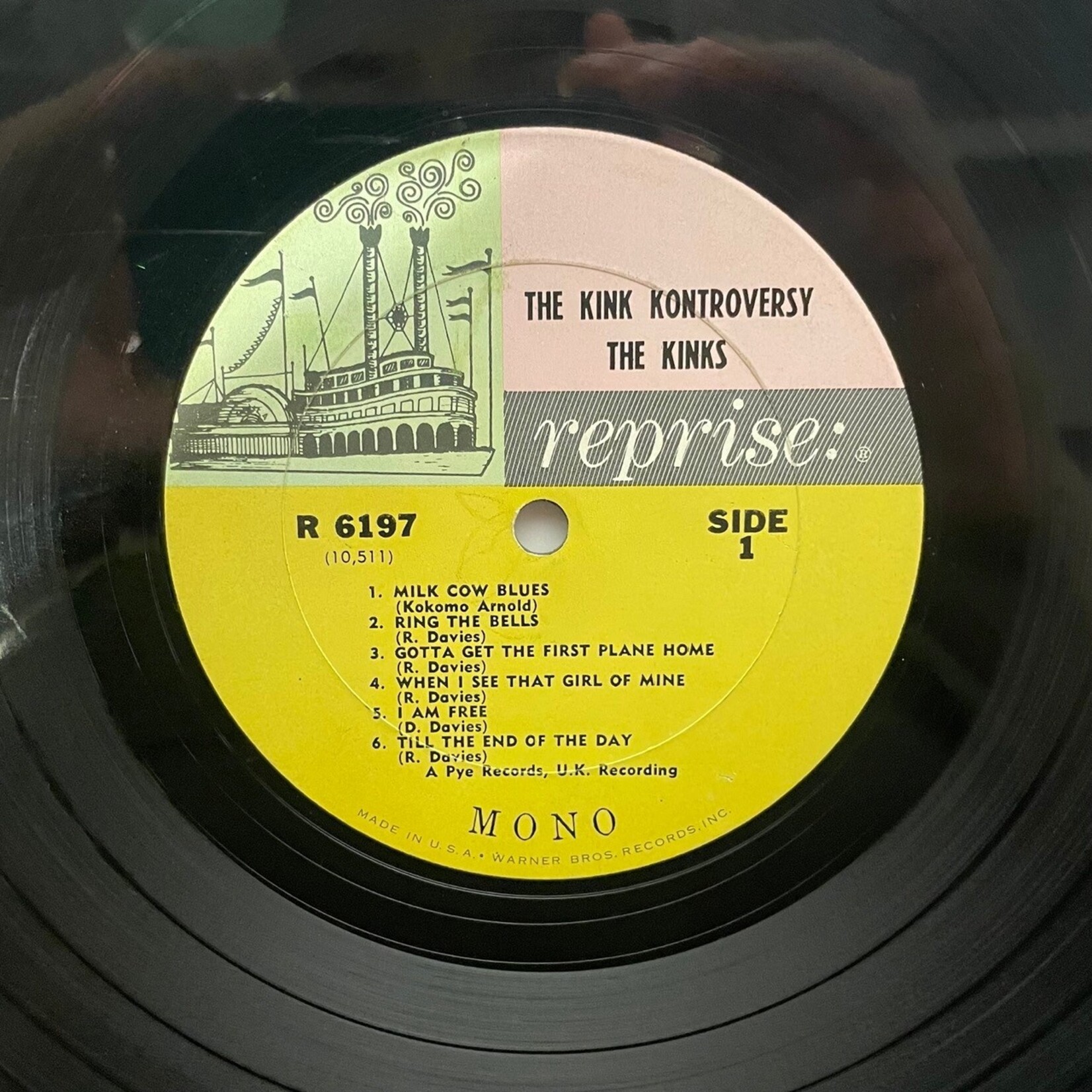 [Kollectible Vinyl] Kinks: The Kinks Kontroversy (1966, USA, Mono, VG) [REPRISE]