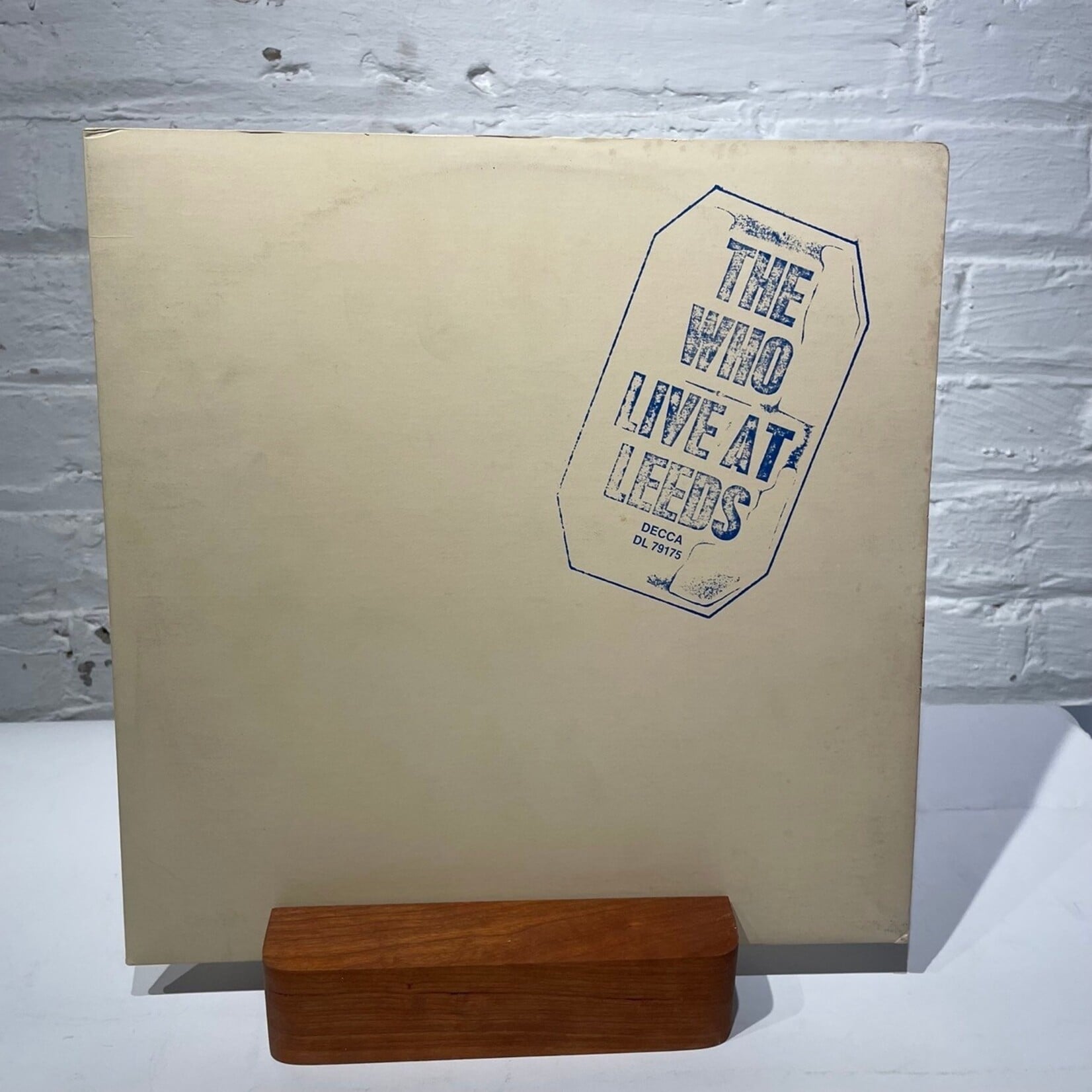[Kollectible Vinyl] Who: Live At Leeds (1970, Canada, 12 Inserts, VG+) [DECCA]