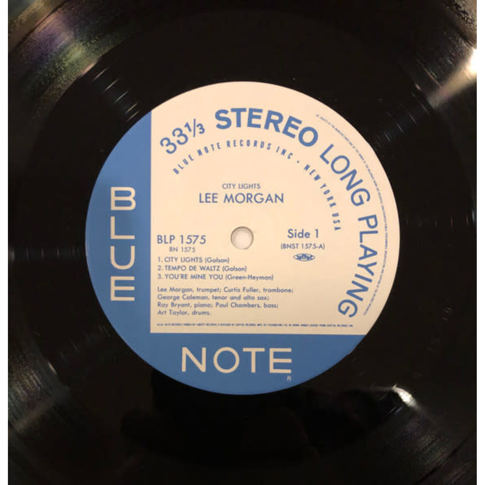 [Kollectible Vinyl] Morgan, Lee: City Lights (1990, Japan, Ex) [BLUE NOTE]
