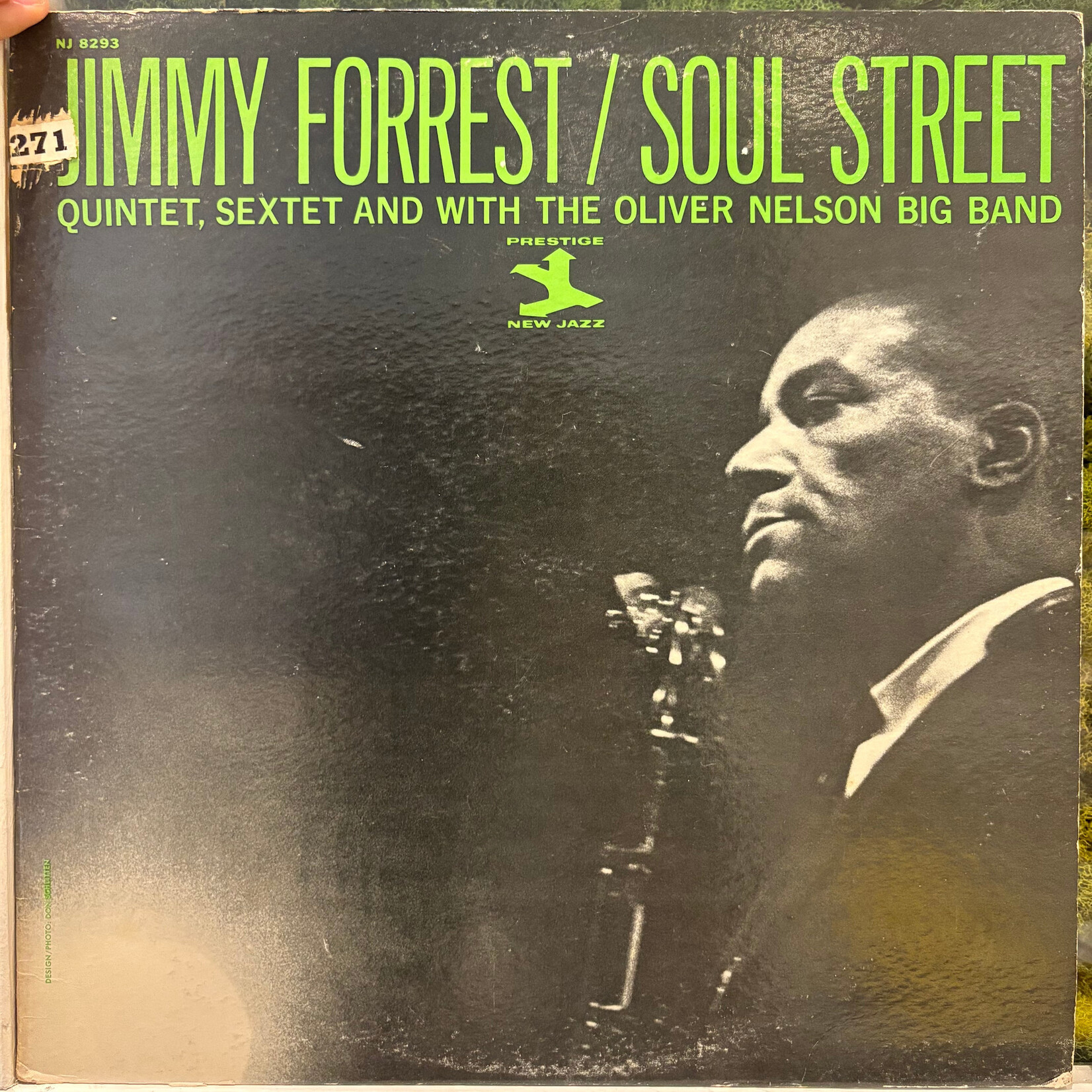 [Kollectible Vinyl] Forrest, Jimmy: Soul Street (1964, USA, Purple New Jazz, VG) [PRESTIGE]