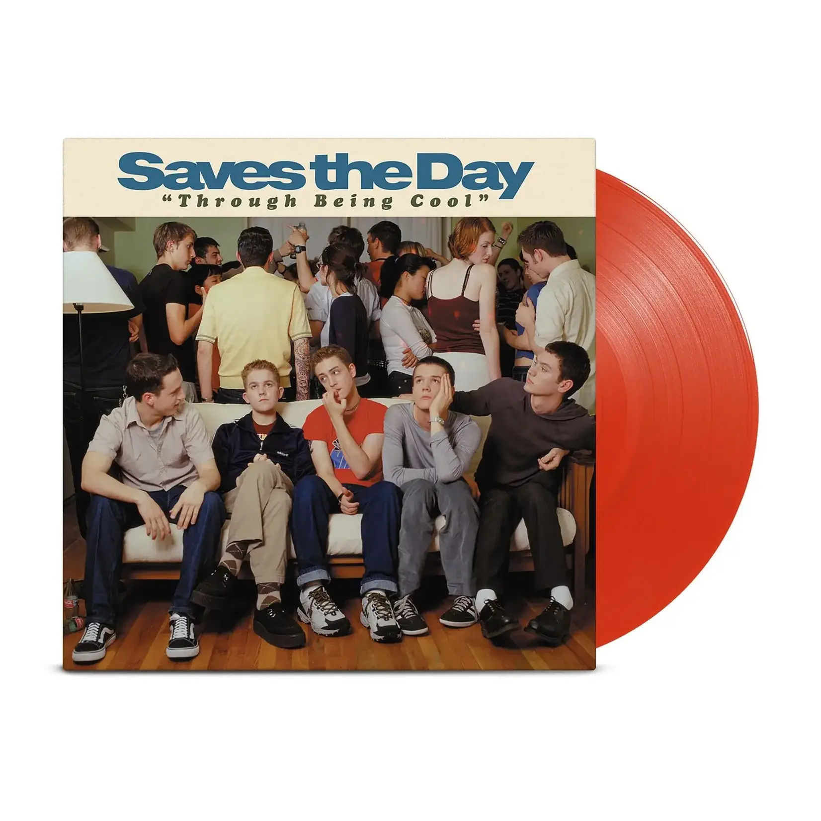 [New Vinyl] Saves the Day: Through Being Cool (Flame Red Vinyl) [Vinyl Longplay, Equal Vision]