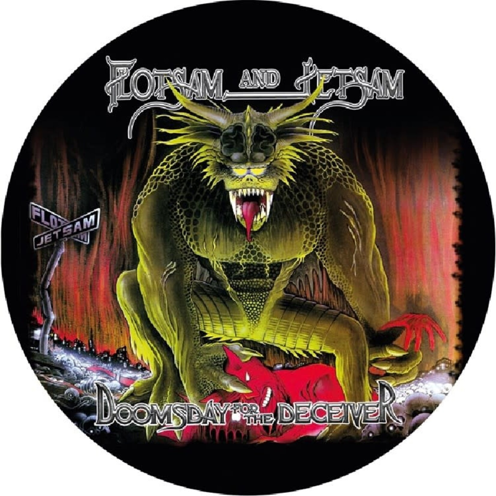 [New Vinyl] Flotsam And Jetsam: Doomsday For The Deceiver (picture disc) [BACK ON BLACK]