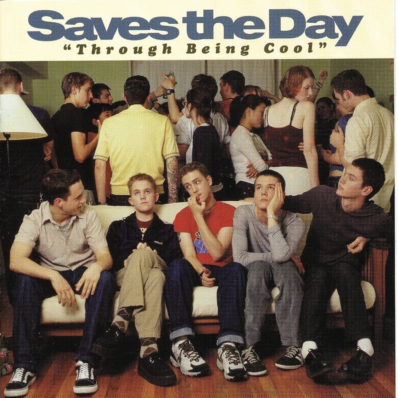 [New Vinyl] Saves The Day: Through Being Cool (Flame Red Vinyl) [EQUAL VISION]