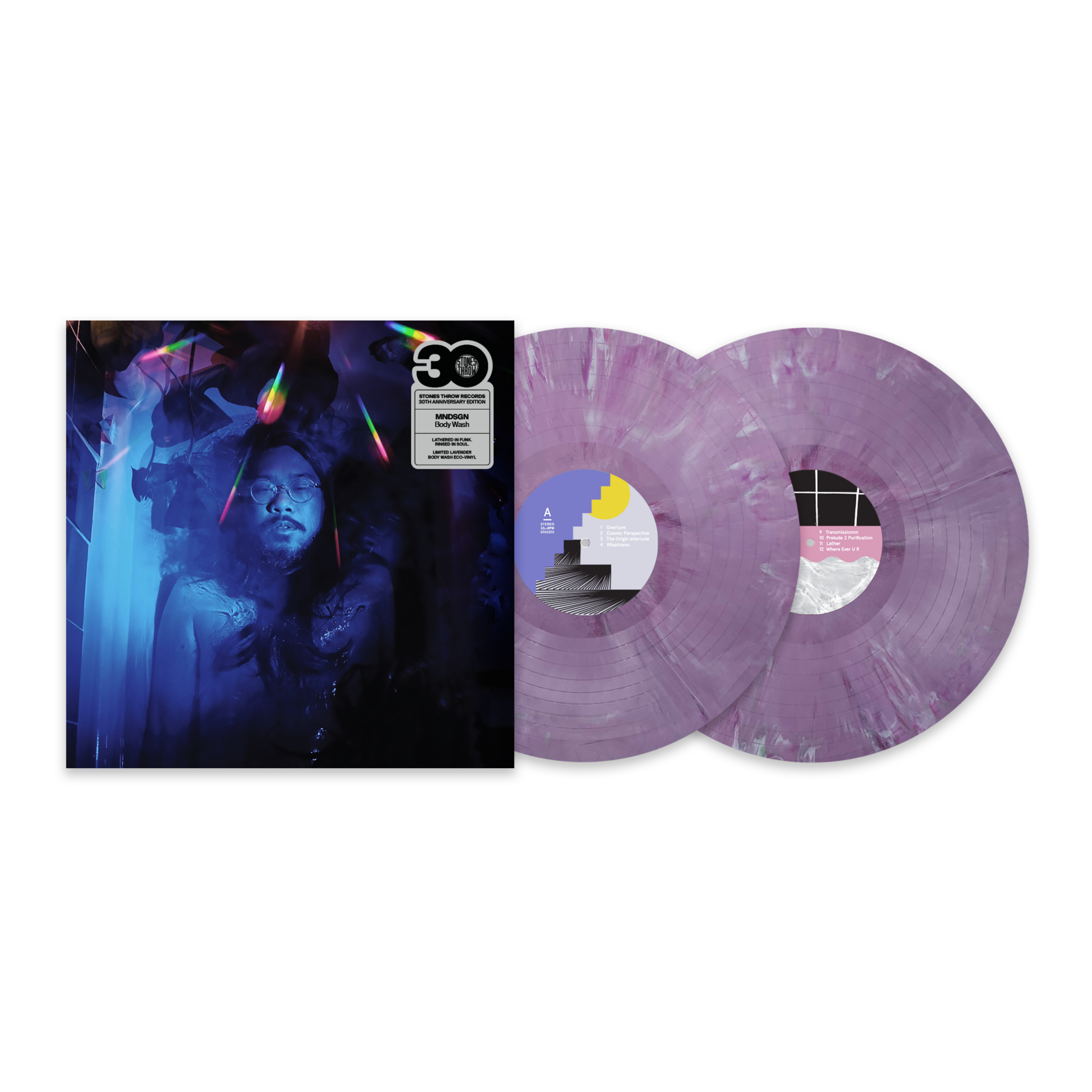 [New Vinyl] Mndsgn: Body Wash (Indie Exclusive, Lavender Eco-Vinyl Vinyl) [STONES THROW RECORDS]