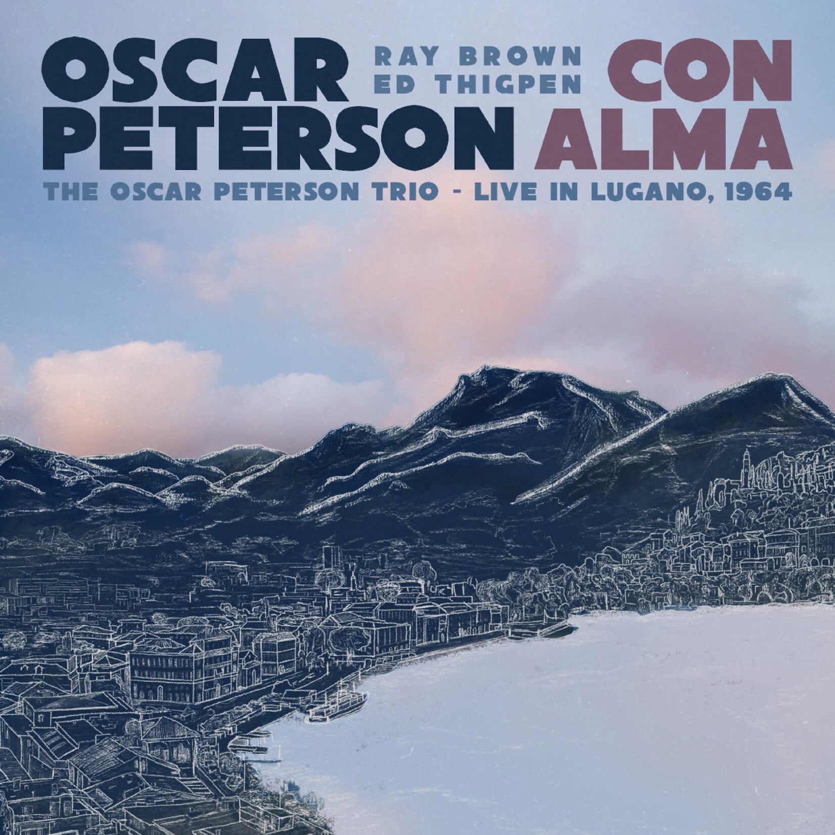 [New Vinyl] Peterson, Oscar Trio: 2023BF - Con Alma: Live In Lugano '64 (clear light blue vinyl) [MACK AVENUE]
