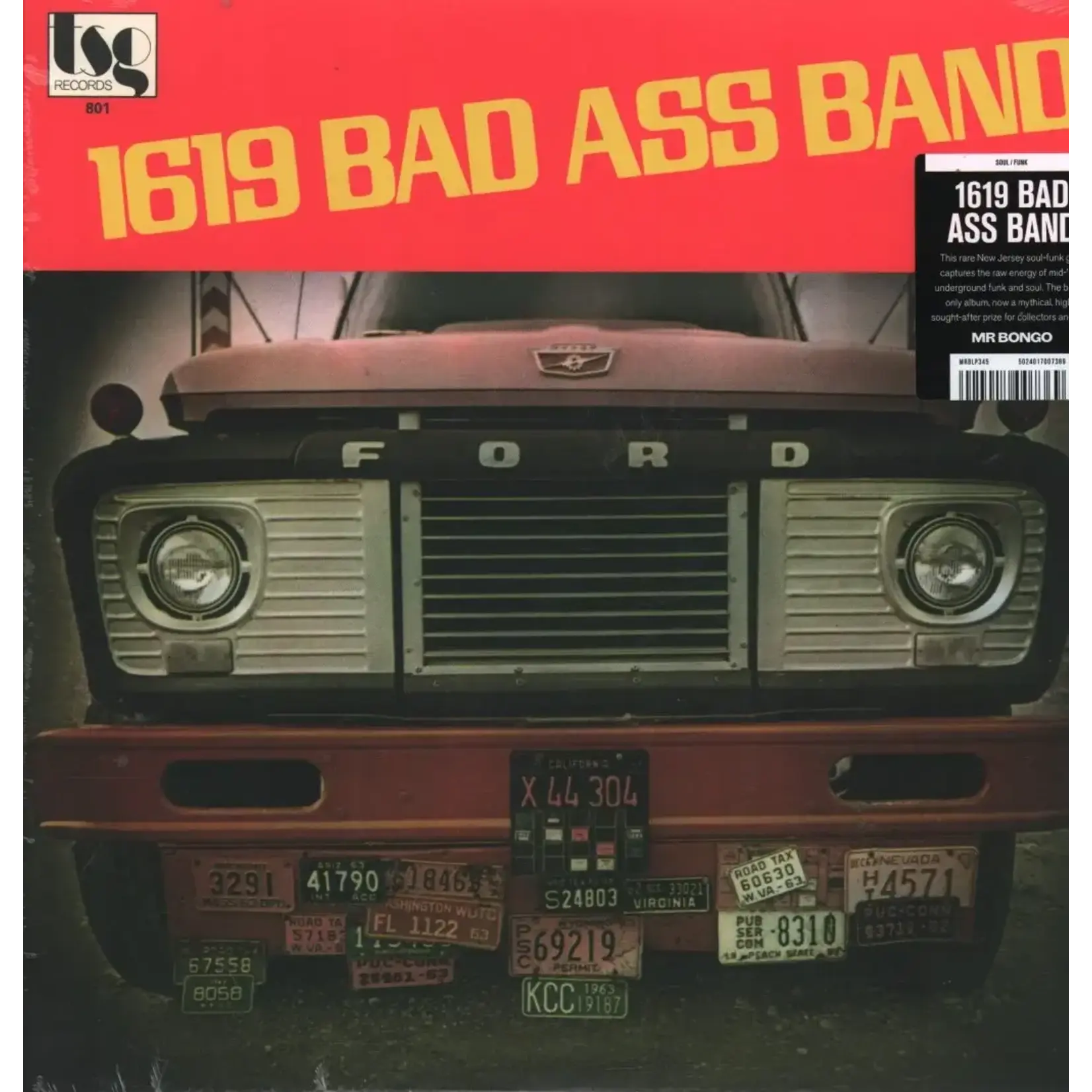 [New Vinyl] 1619 Bad Ass Band: 1619 Bad Ass Band [MR BONGO]