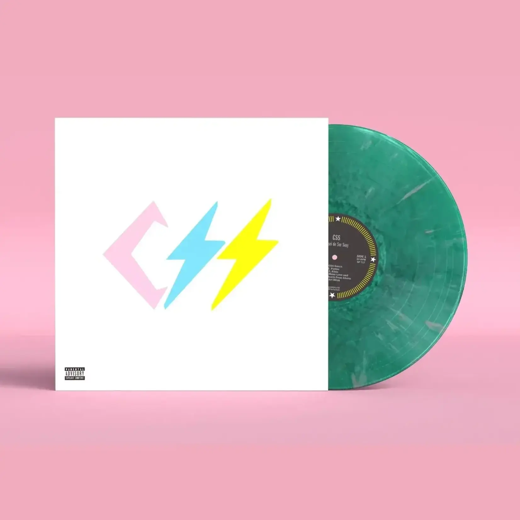 [New Vinyl] CSS: Cansei De Ser Sexy (20th Anniversary, Metallic Green vinyl) [SUB POP]