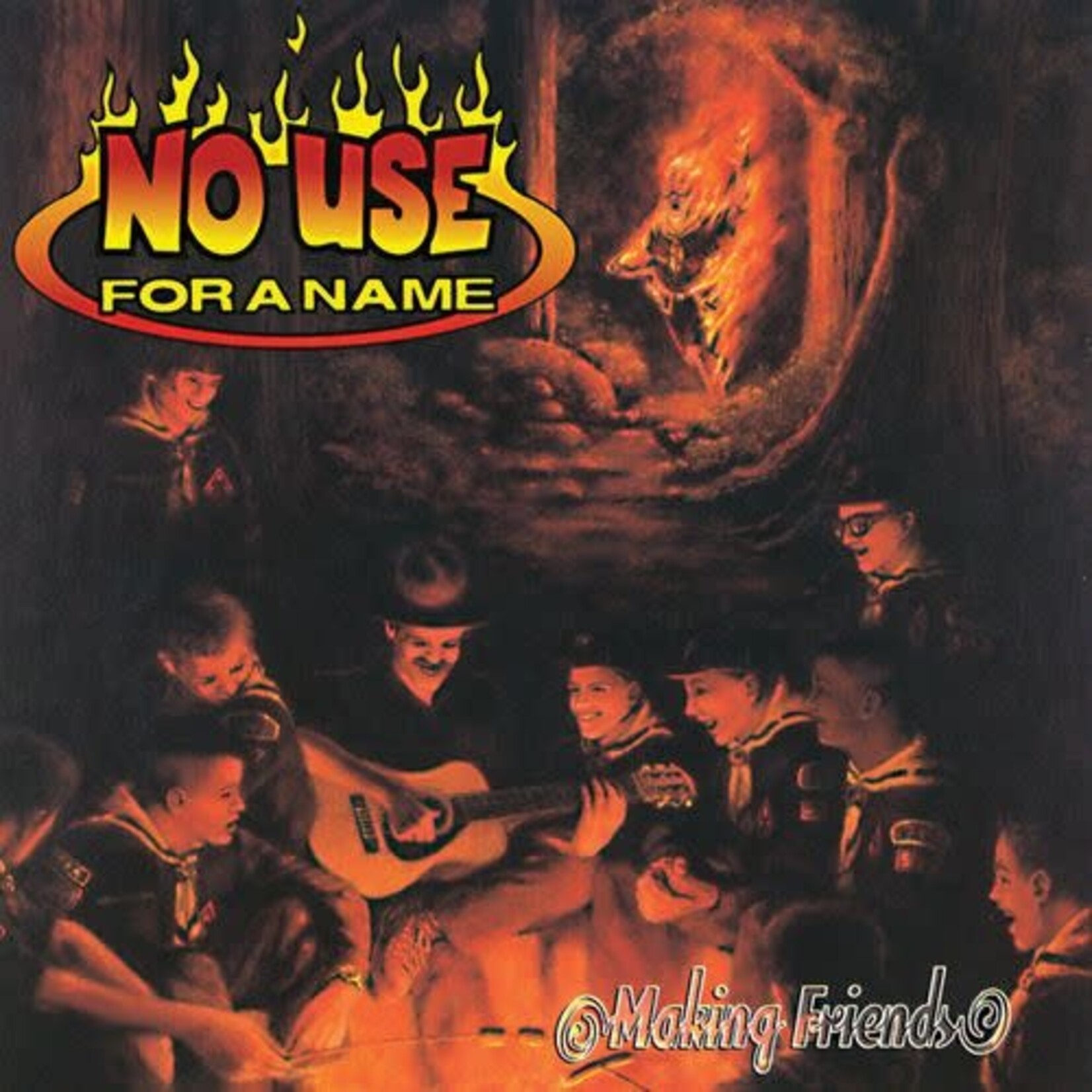 [New Vinyl] No Use For A Name: Making Friends (Brown Vinyl) [FAT WRECK]