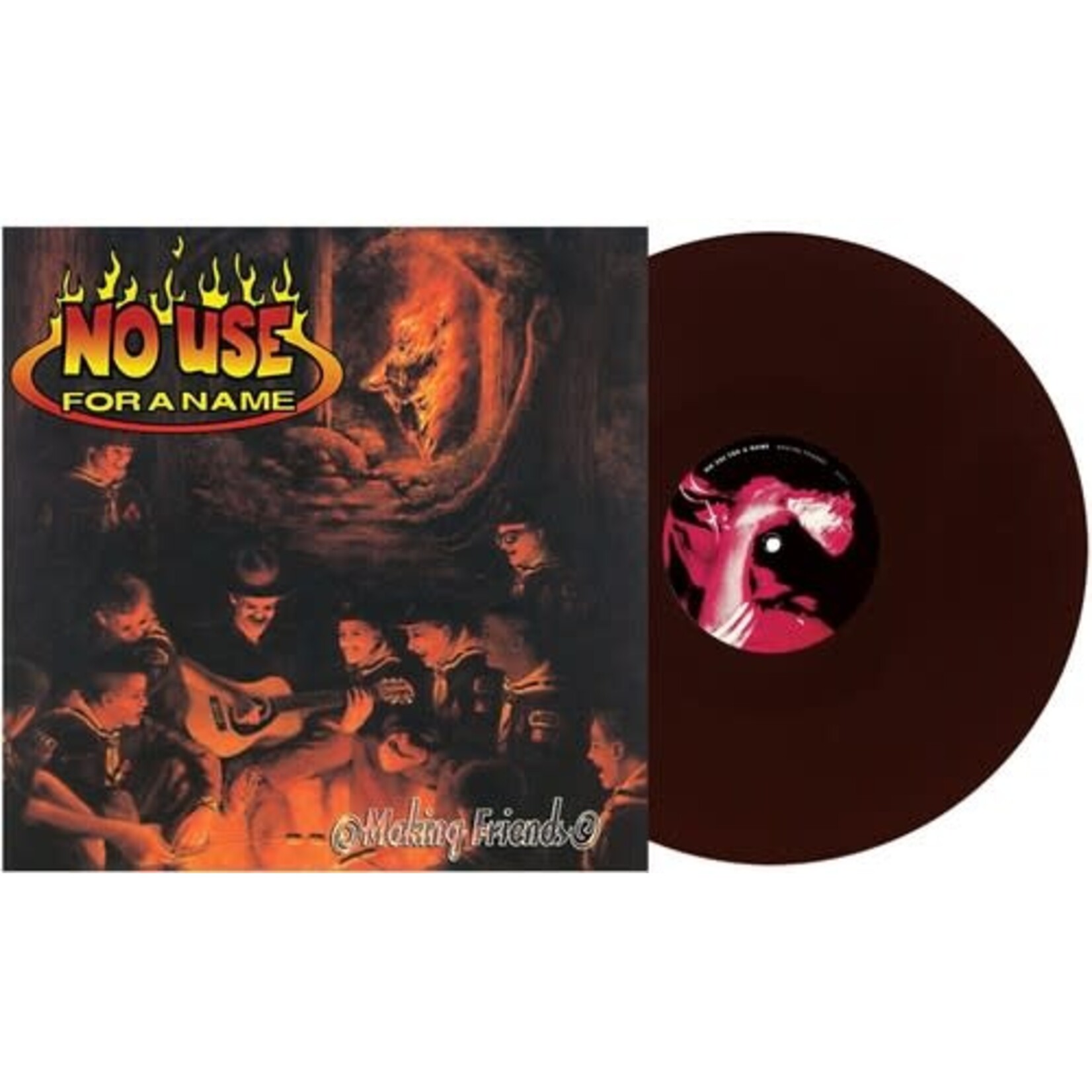[New Vinyl] No Use For A Name: Making Friends (Brown Vinyl) [FAT WRECK]
