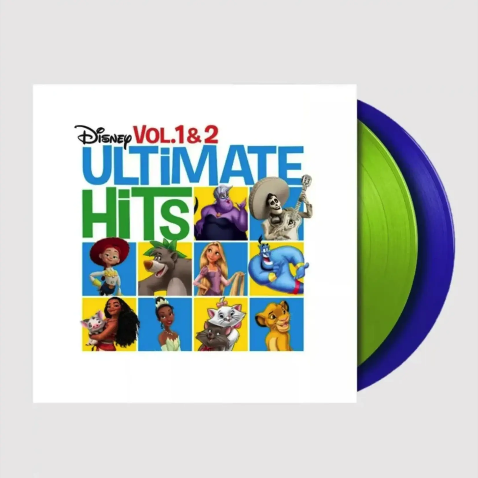 [New Vinyl] Soundtrack: Disney Ultimate Hits Vol 1 & Vol 2 (2LP, Purple/Green) [DISNEY]